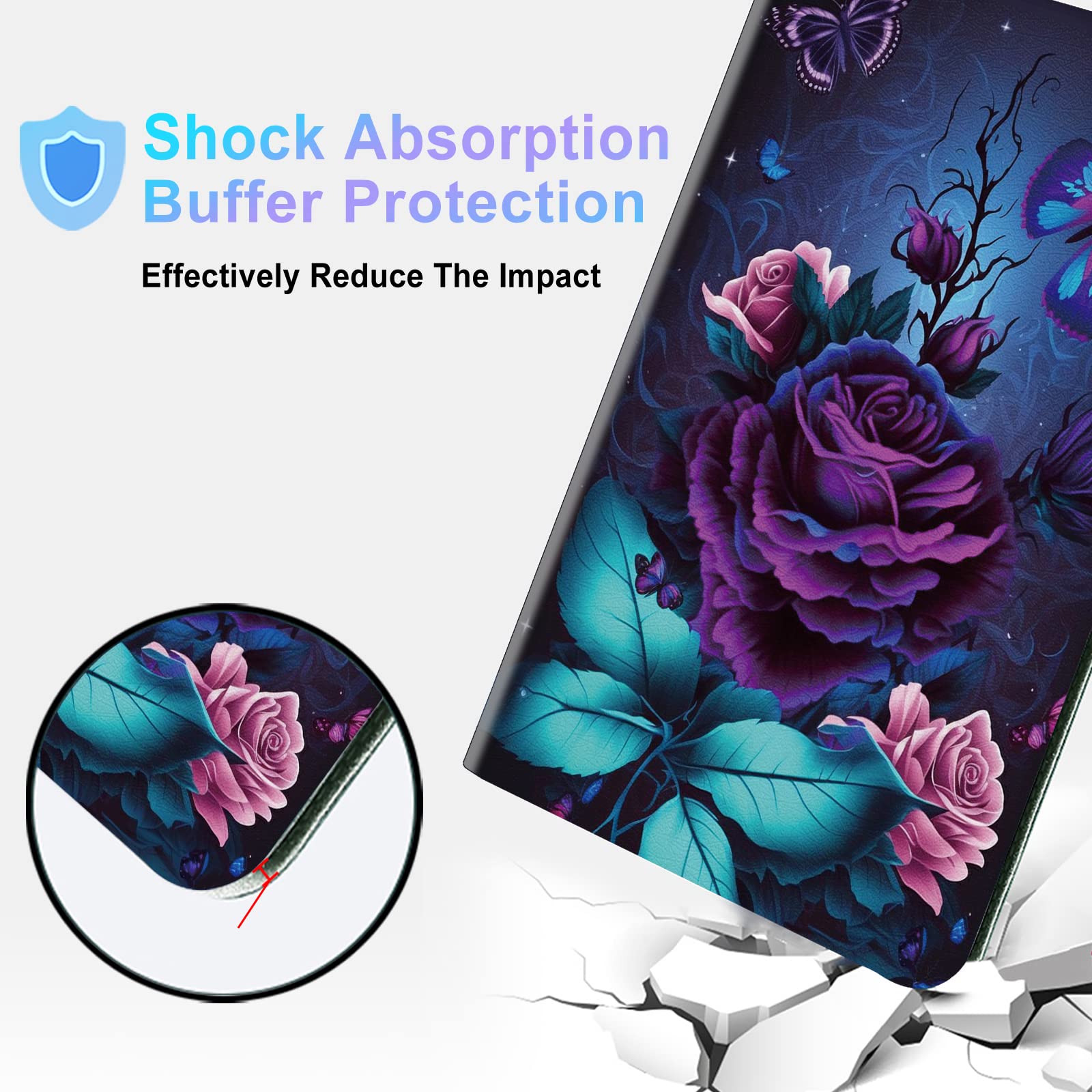 Bpqojb For Kindle Paperwhite 11Th Generation 6.8 Inch For Kindle Paperwhite Signature Edition With Adjustable Stand & Auto Wake/