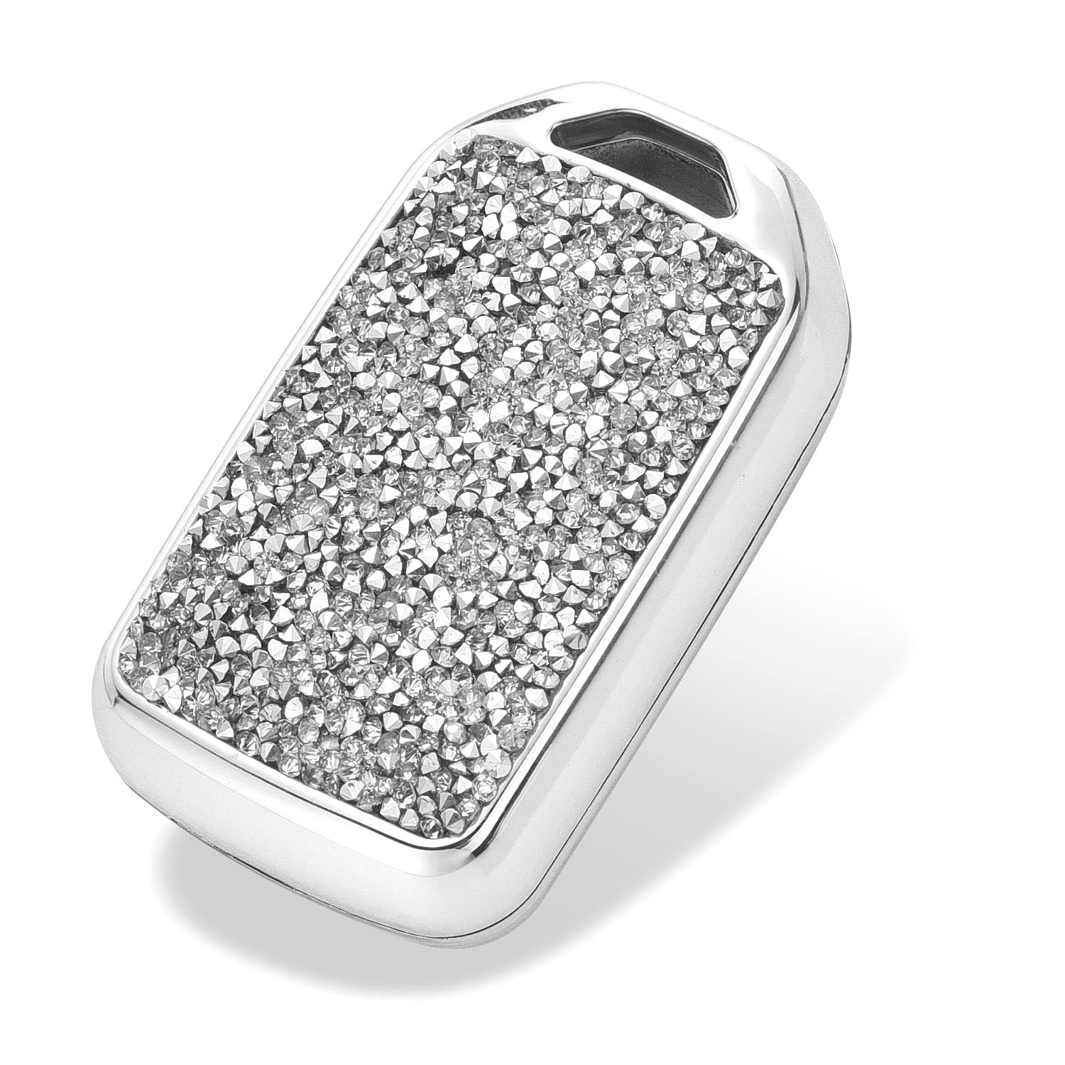 Royalfox(Tm) Upgrated 2 3 4 5 6 7 Buttons 3D Bling Diamond Crystals Smart Remote Key Fob Case Cover For Honda Jade Hr V Cr V Acc