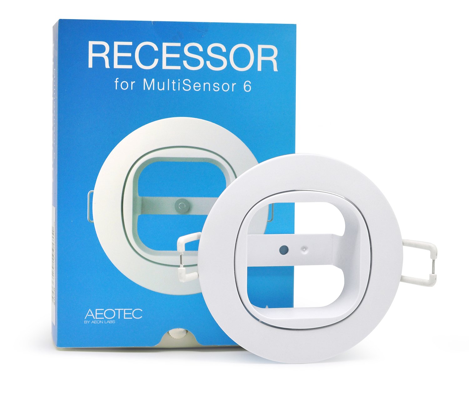 Aeotec Multisensor 6 Recessor. In Ceiling And In Wall Recessed Installation Accessory.