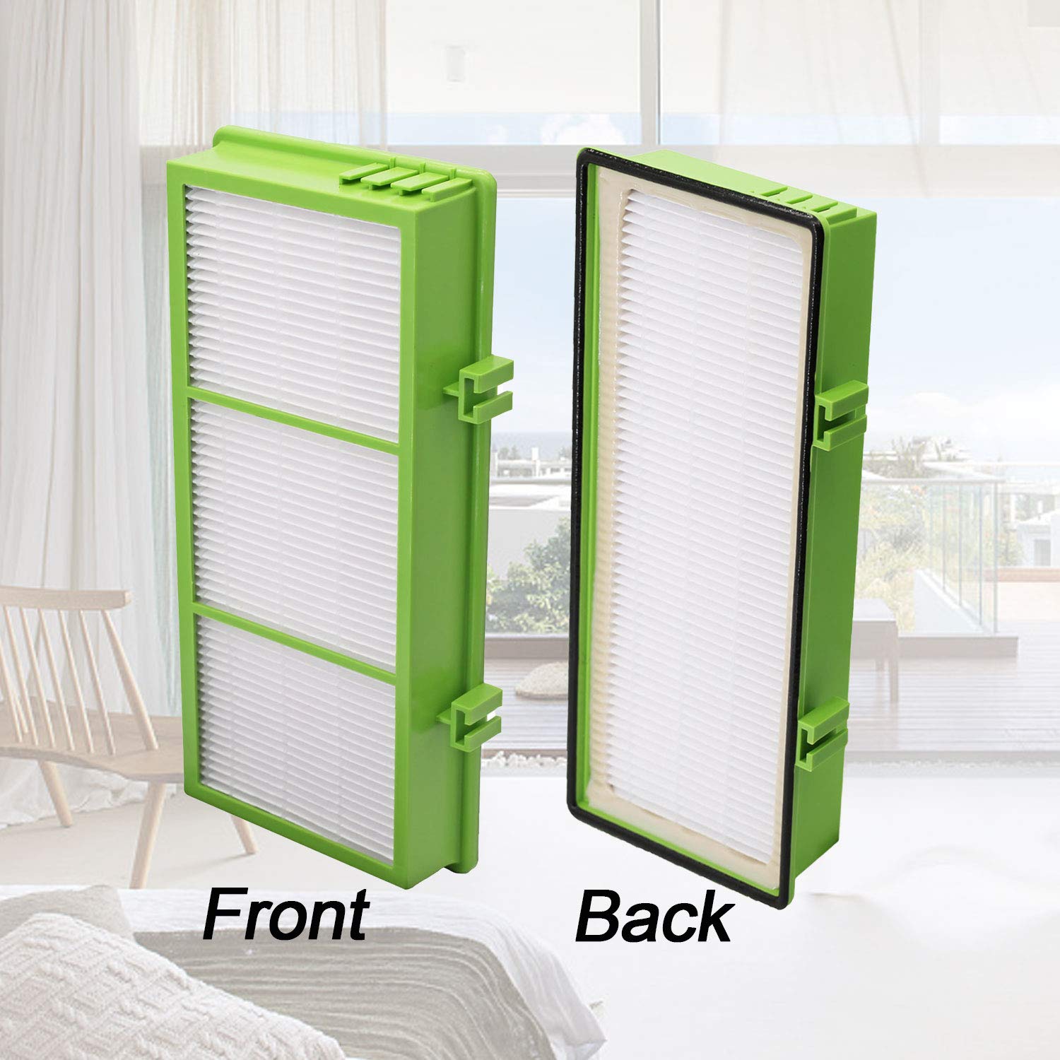 Ioyijoi Filter Compatible With Holmes Aer1 Series, Replacement Parts # Hapf300Ah U4R, Hap242 Nuc (4 True Filter Replacement + 8