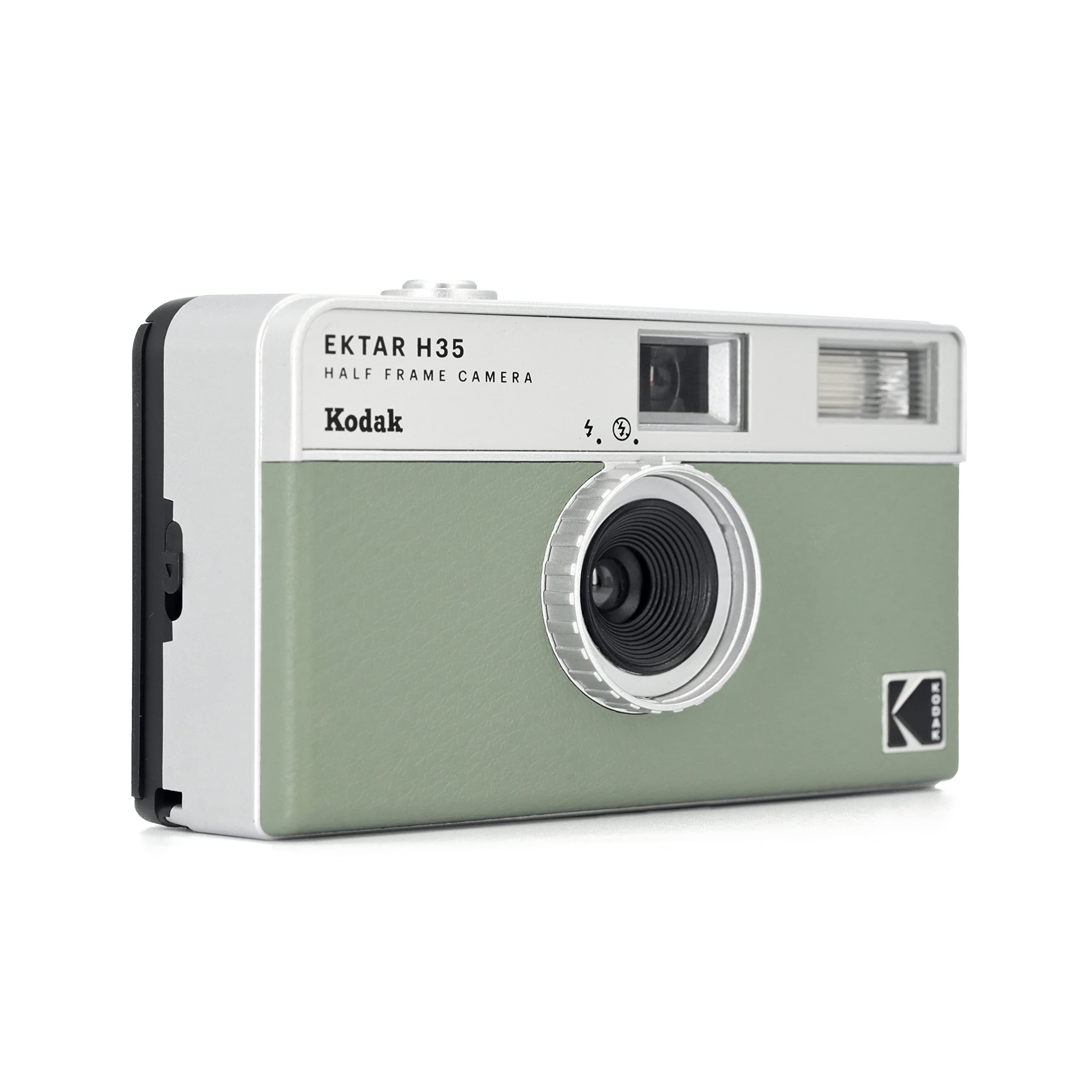 Kodak Ektar H35 Half Frame Film Camera, 35Mm, Reusable, Focus-Free, Lightweight, Easy-To-Use (Sage) (Film & Aaa Battery Are Not