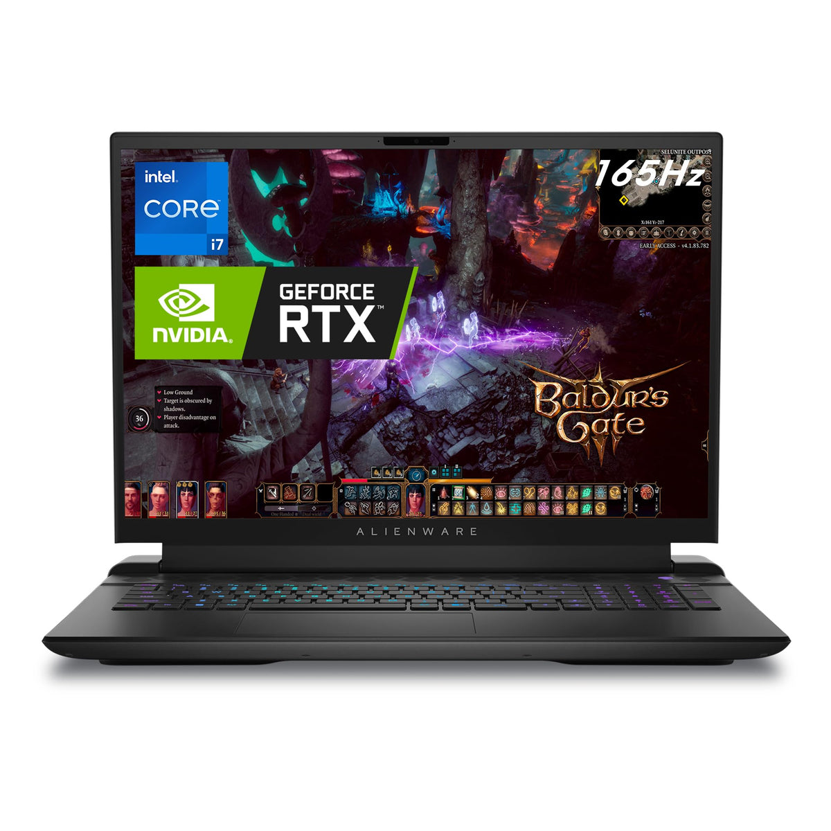 Alienware M18 Gaming Laptop Qhd+ Display, Intel Core I7 13700Hx, 16 Gb Ddr5 Ram, 1 Tb Ssd, Nvidia Geforce Rtx 4070 8 Gb Gddr6, W