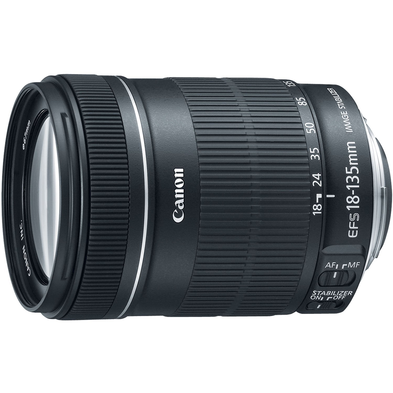 Canon EF S 18 135mm f/3.5 5.6 is Standard Zoom Lens for Canon Digital SLR Cameras (New, White Box)
