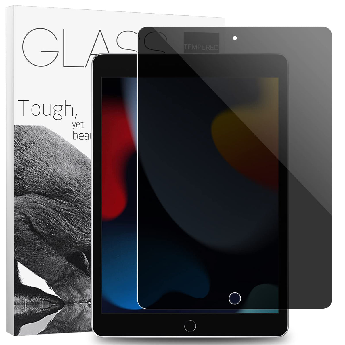 Privacy Screen Protector For Ipad 10.2 Inch Tablet (2021/2020/2019 Released, 9Th /8Th/7Th Generation), Scratch Resistant 9H Hard