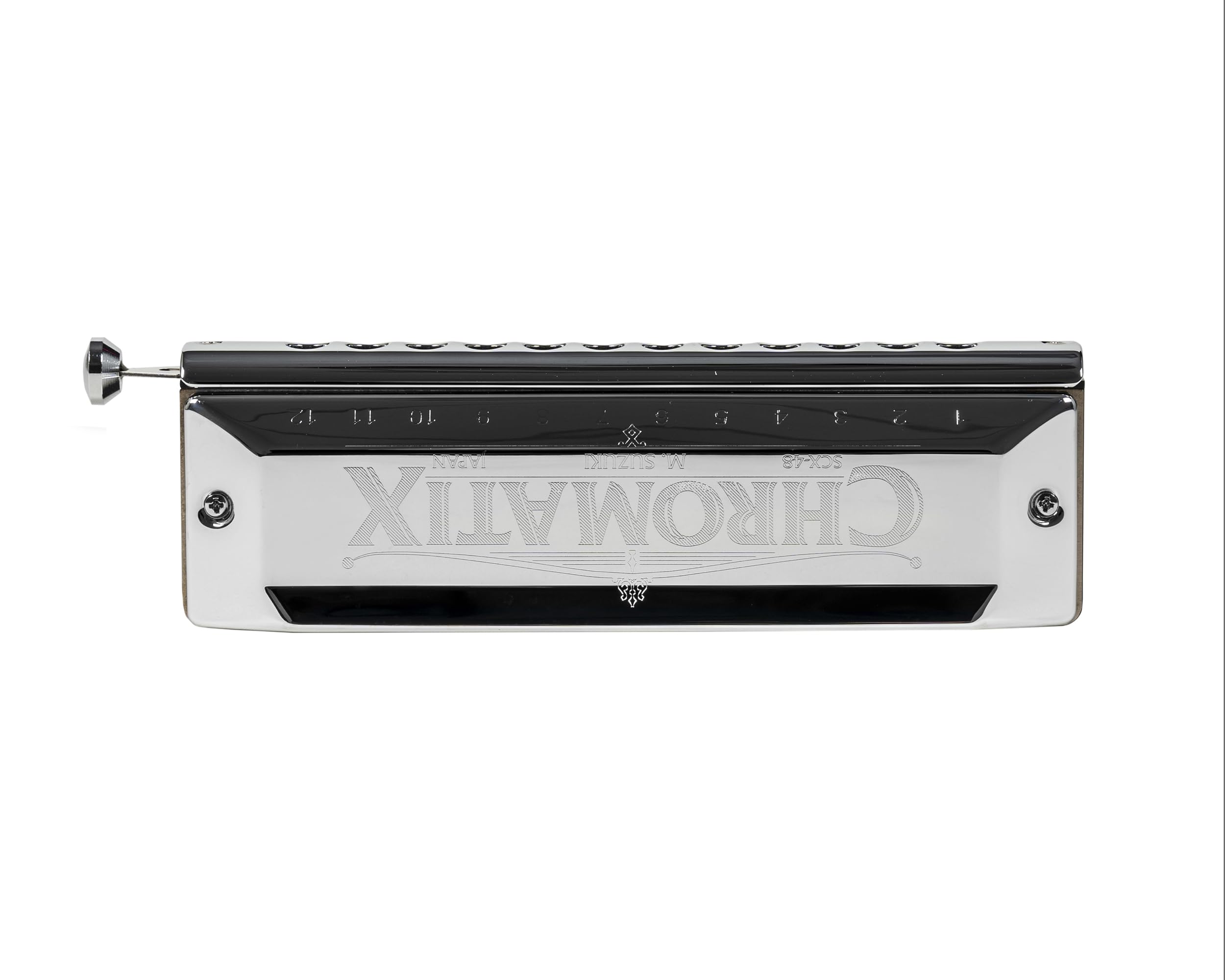 Suzuki Scx 48 Chromatix Series Harmonica C 12 Hole