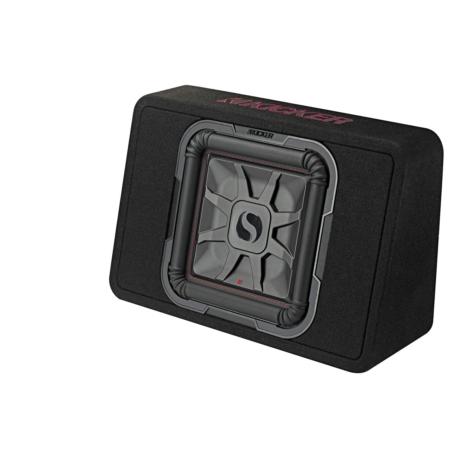 Kicker 46Tl7T122 Tl7T 12'' (30Cm) Solo Baric Subwoofer In Thin Profile Enclosure, 2 Ohm, 600 Watt