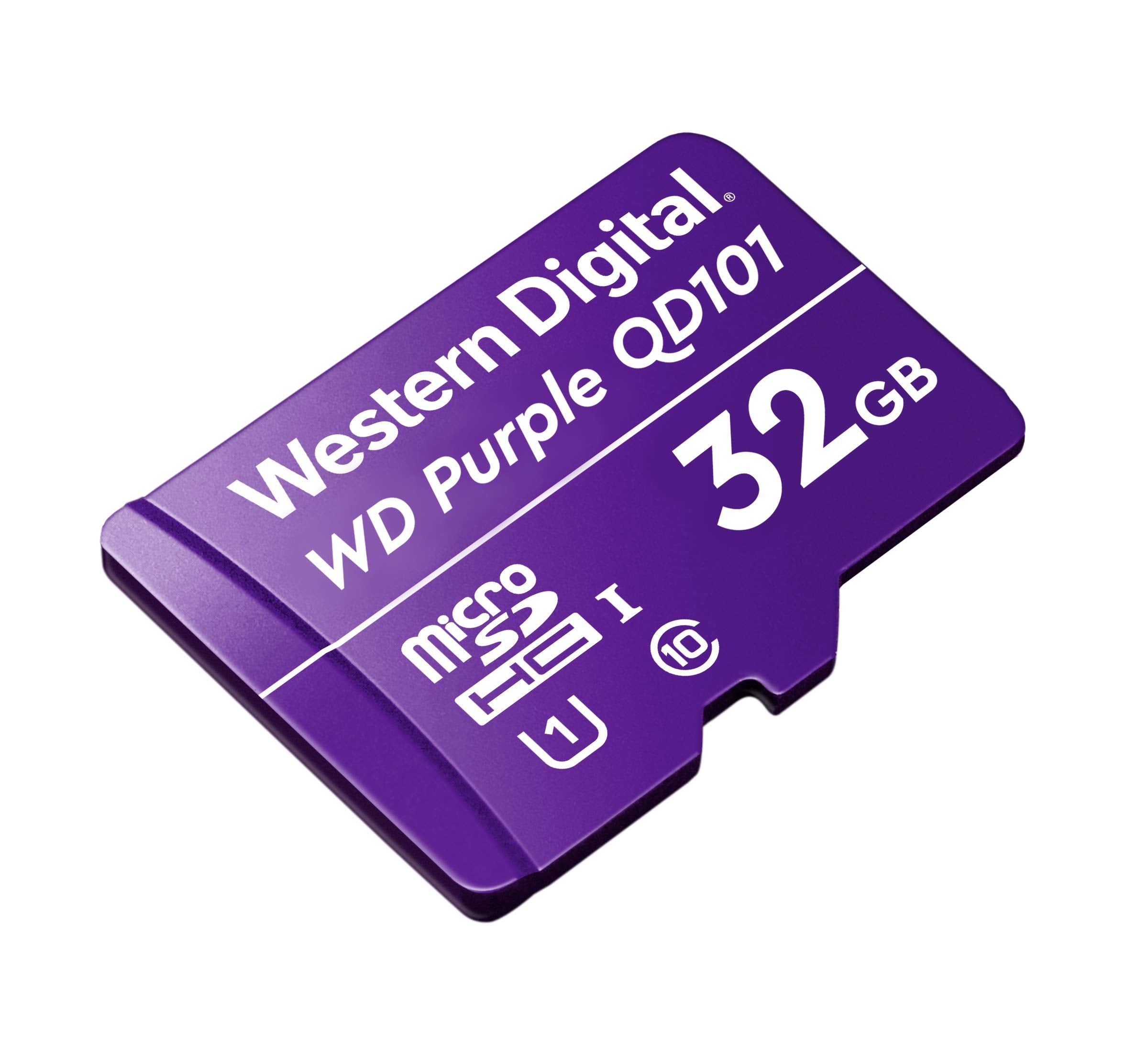 Western Digital Sc Qd101 Micro Sd Card 32Gb Wd Purple Surveillance Camera Wdd032G1P0C