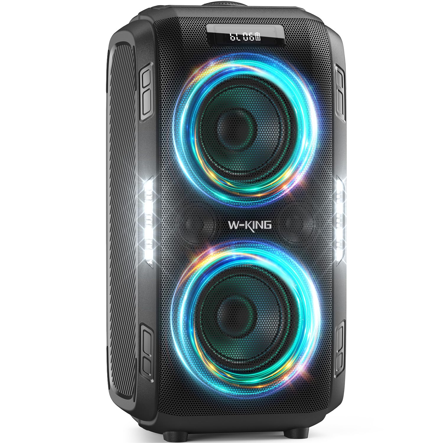 W King 250W Peak Party Large Bluetooth Speaker Loudest Boom Box/Massive 120Db/12 Custom Bass, V5.3 Big Portable Speaker Wireless