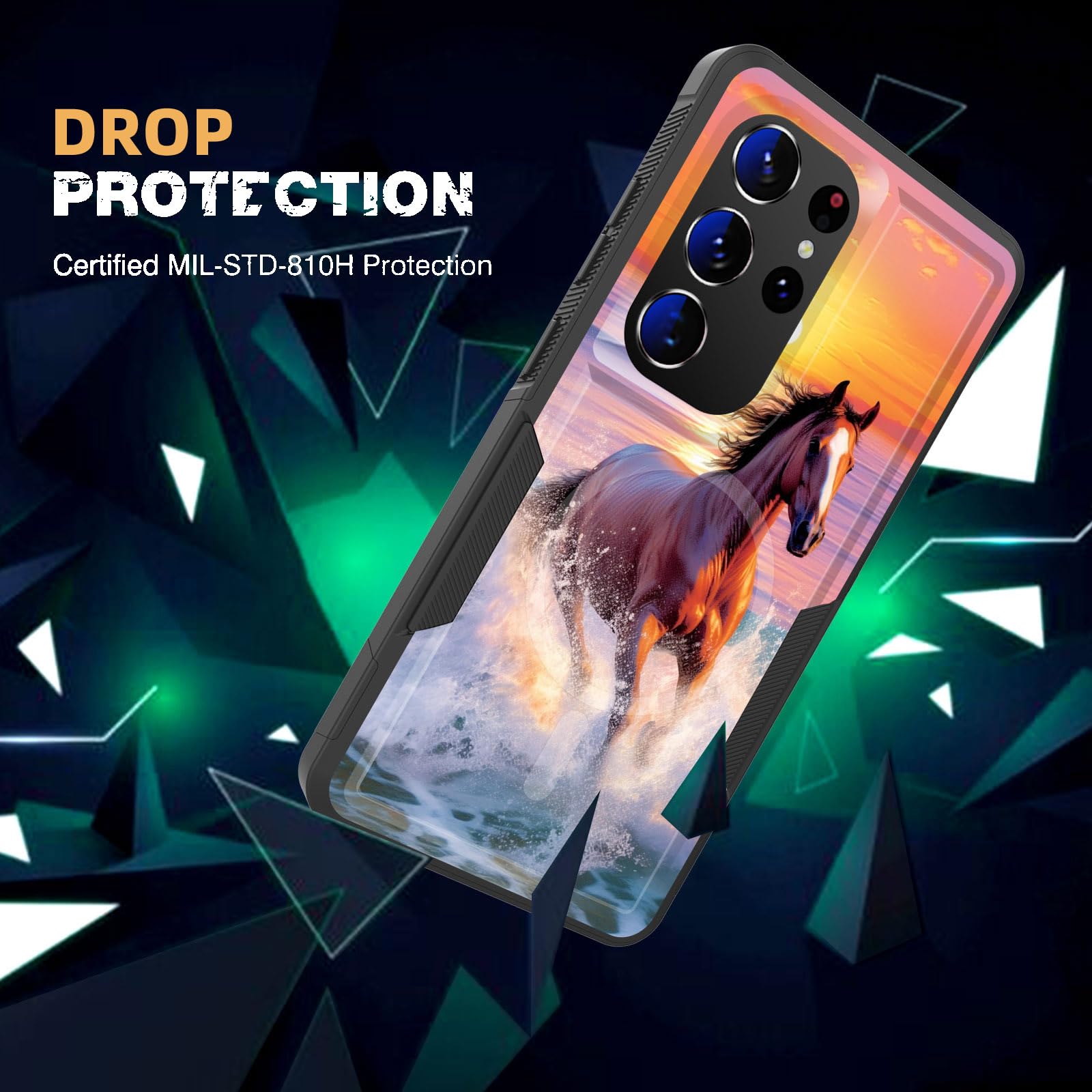 Zqlplzr Magnetic For Galaxy S25 Ultra Case,[Compatible With Magsafe] [Military Grade Drop Protection] Heavy Duty Shockproof Phon