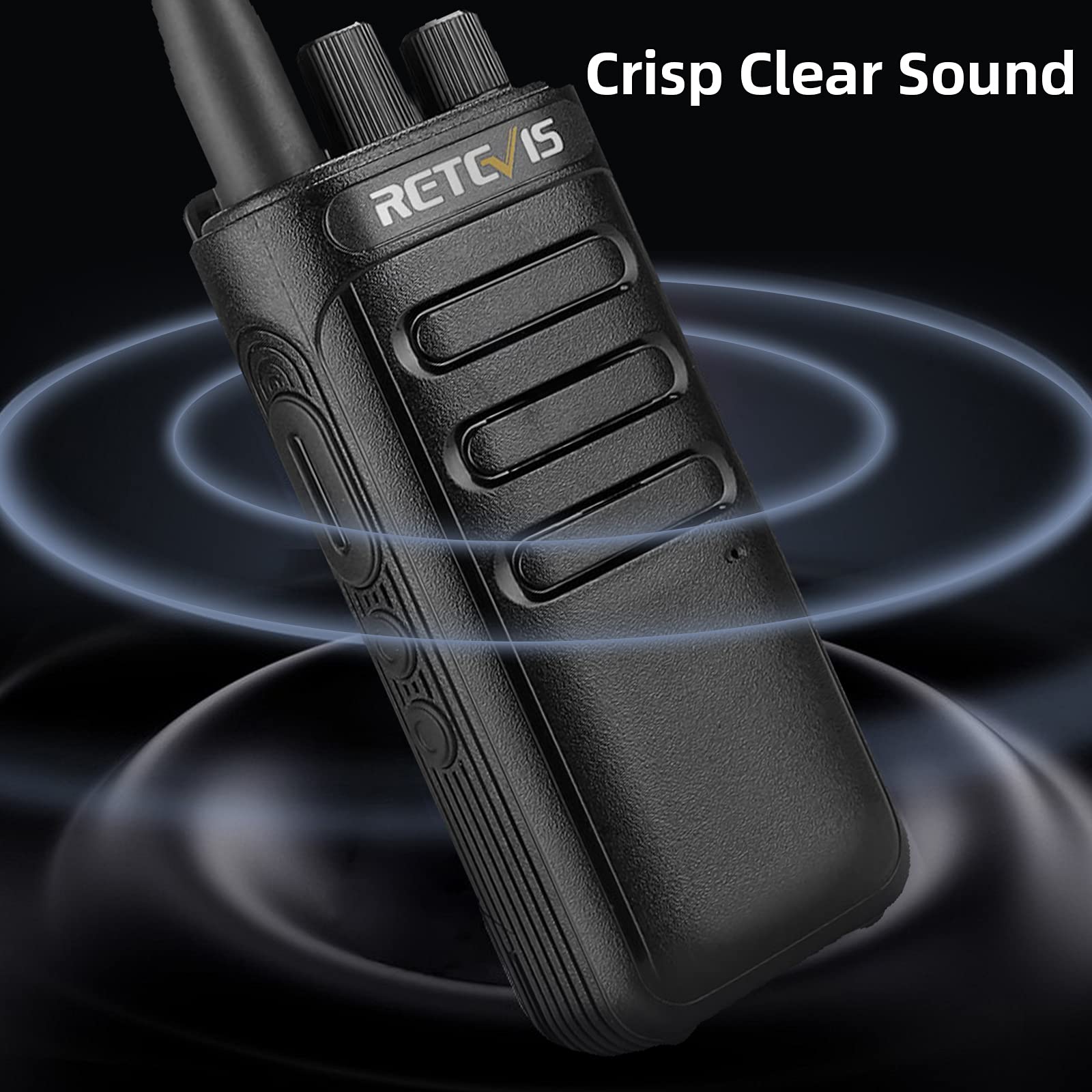 Retevis Rb85 Long Range 2 Way Radio,High Power Noise Cancelling Two Way Radio With Clear Sound,Vox,2000Mah Battery Rechargeable,