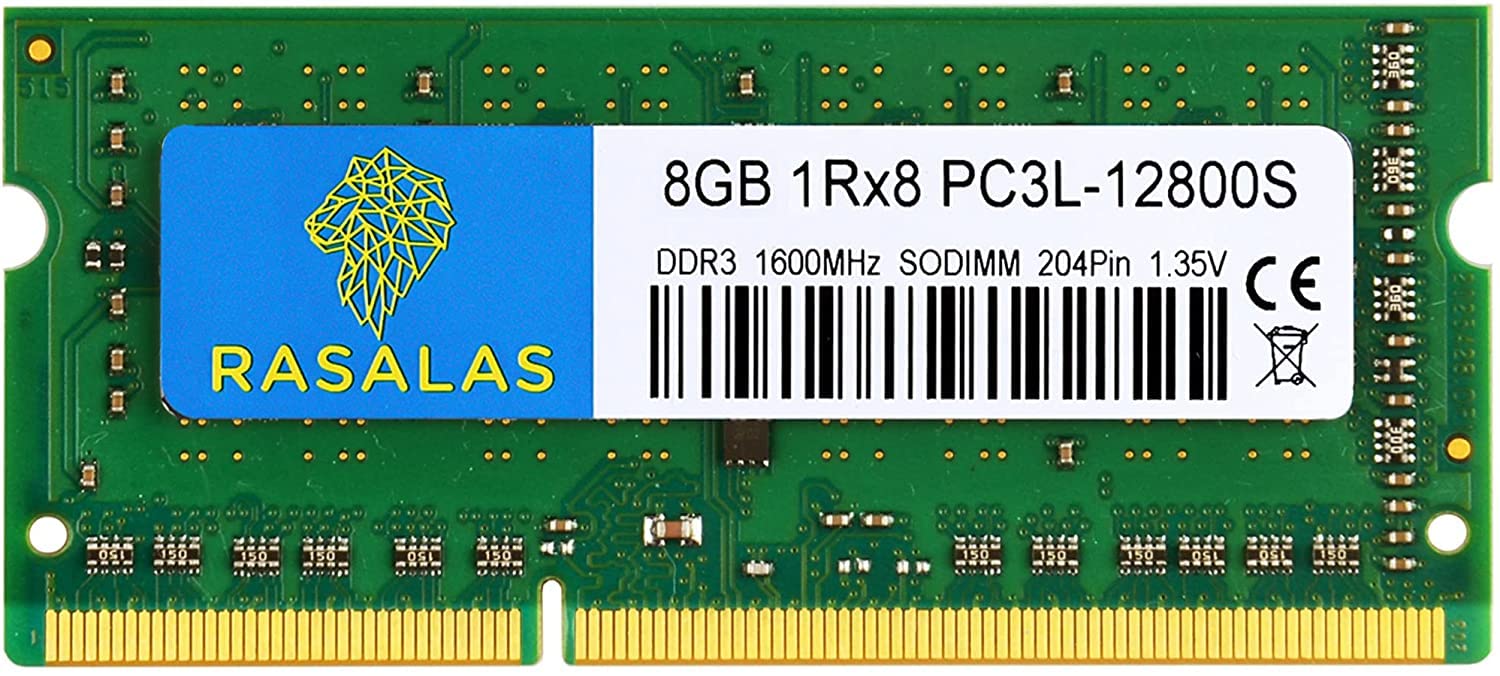8Gb 1Rx8 Pc3L 12800S Ddr3L 1600Mhz Ddr3 Ram Sodimm 1.35V Cl11 204 Pin Pc3 12800 Memory Upgrade Ram For Laptop