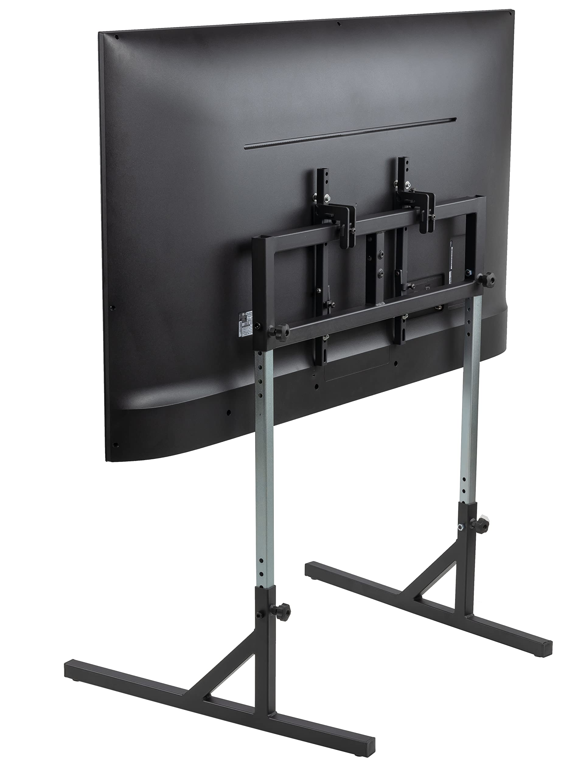 Simfab Single Tv Floor Stand For Racing And Flight Simulators Model Hd | Tv Set Mount Bracket Style 40, 42, 47, 49, 55, 65 Tvs (