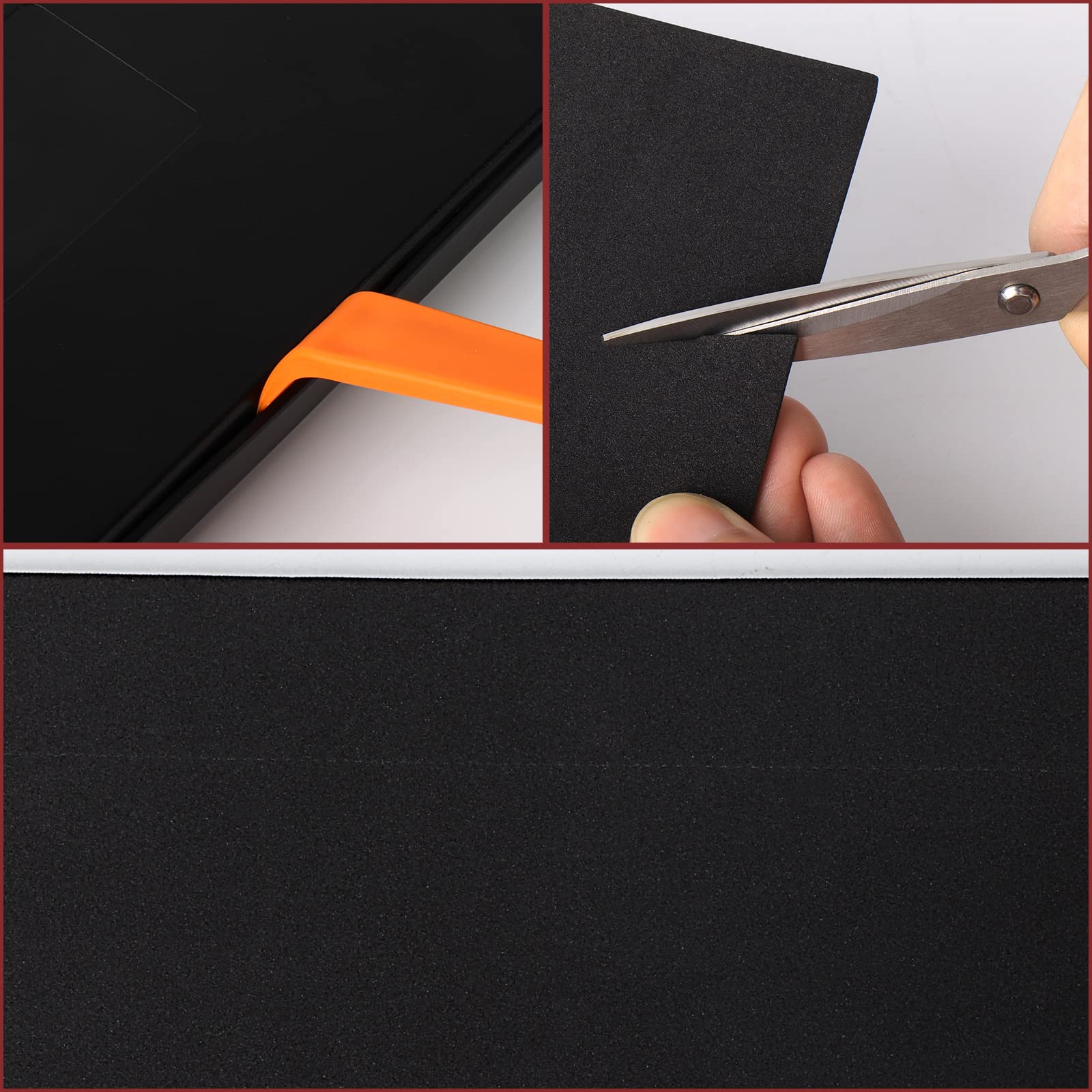 Yimagujrx Keyboard Sound Dampening Foam,Keyboard Foam For Mechanical Keyboard Bottom,Made Of Ev 250 (3Mm Thick)