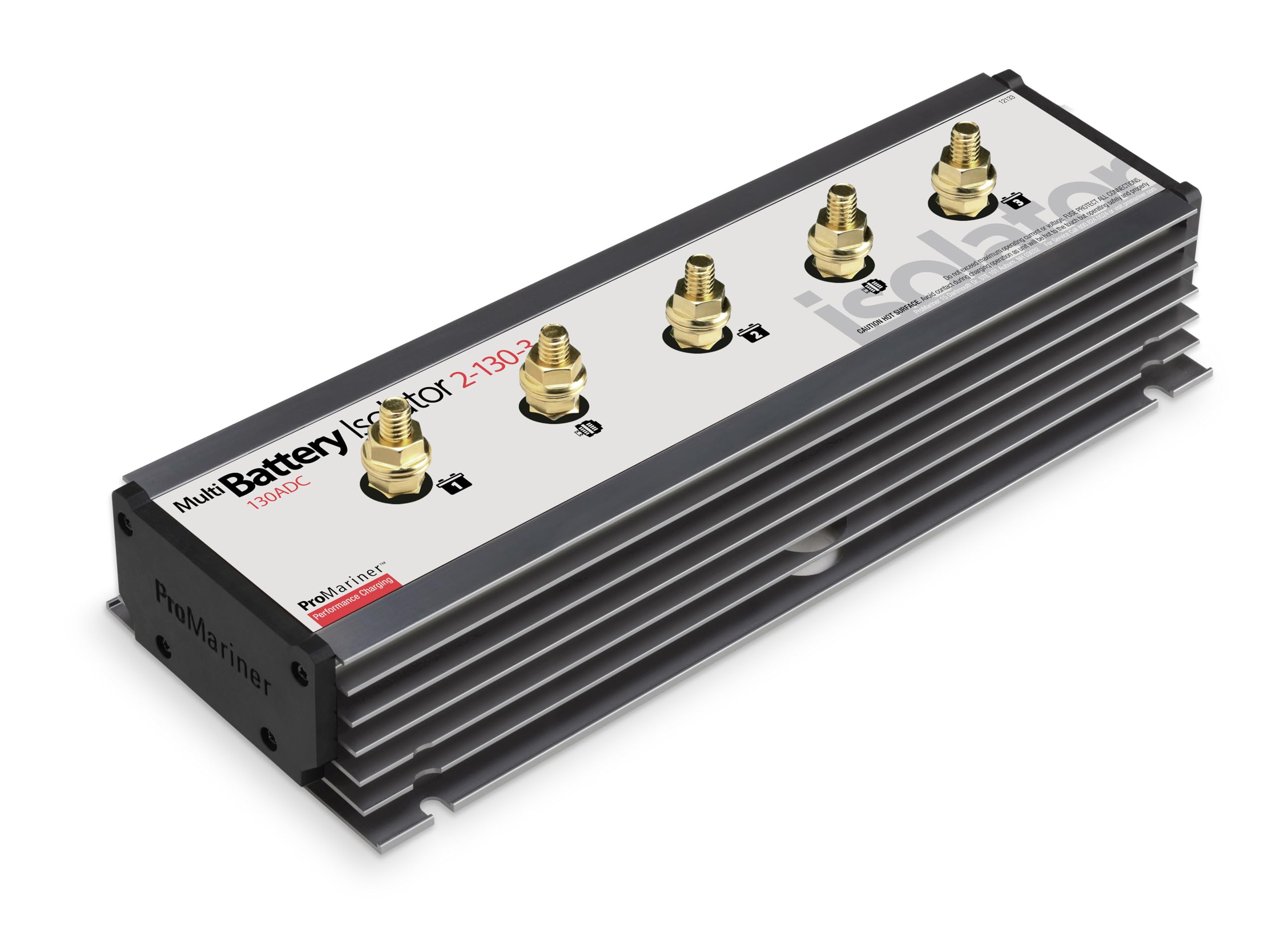 Promariner Battery Isolator - 130 Amp - 2 Alternator - 3 Battery,WBAUVB0DTQB5NNH