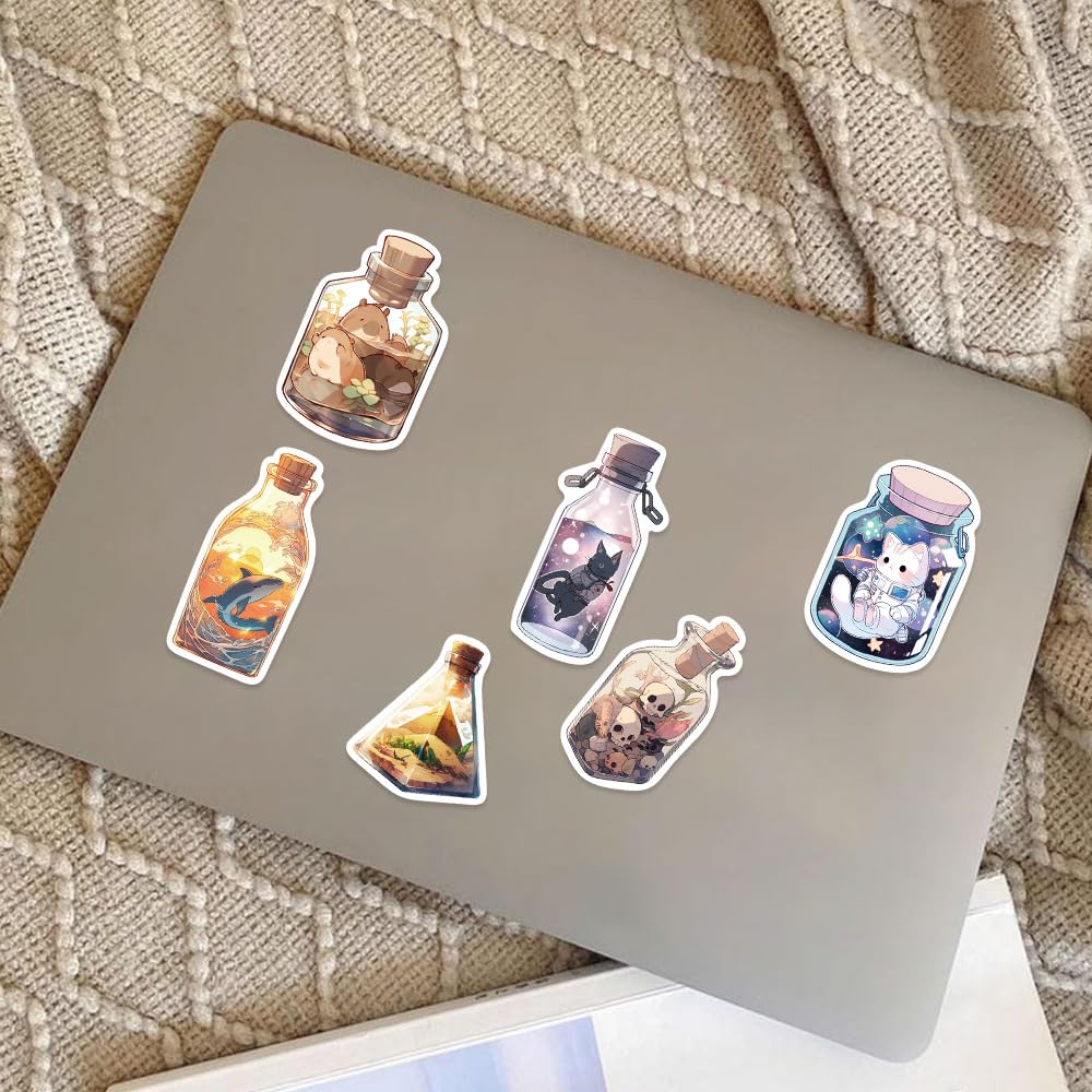 150Pcs Aesthetic Stickers For Water Bottle,Trendy Cute Graffiti Stickers Gift For Teens Kids,Waterproof Vinyl Stickers For Lapto
