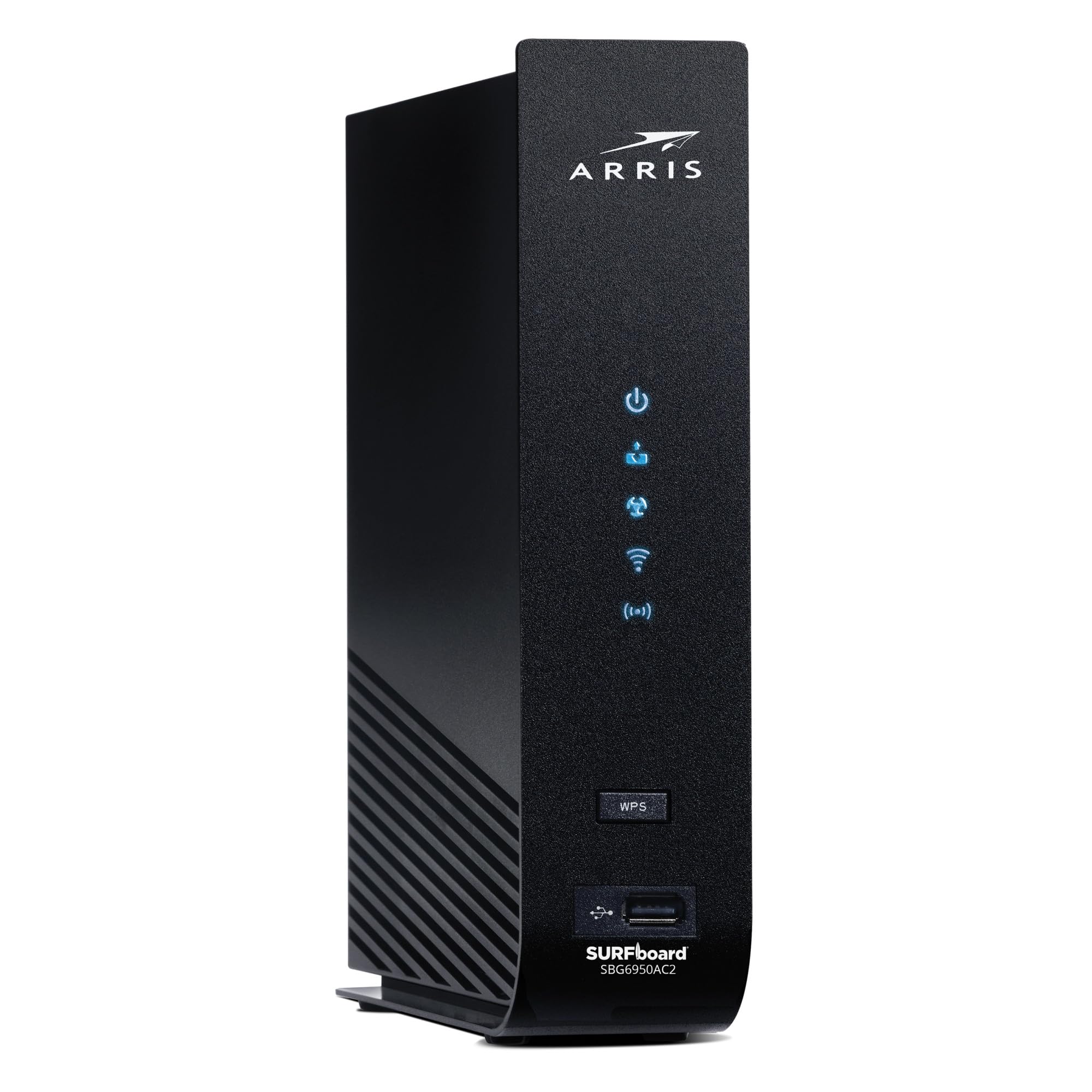 Arris Surfboard Sbg6950Ac2 Docsis 3.0 Cable Modem & Ac1900 Wi Fi Router , Approved For Comcast Xfinity, Cox, Charter Spectrum &