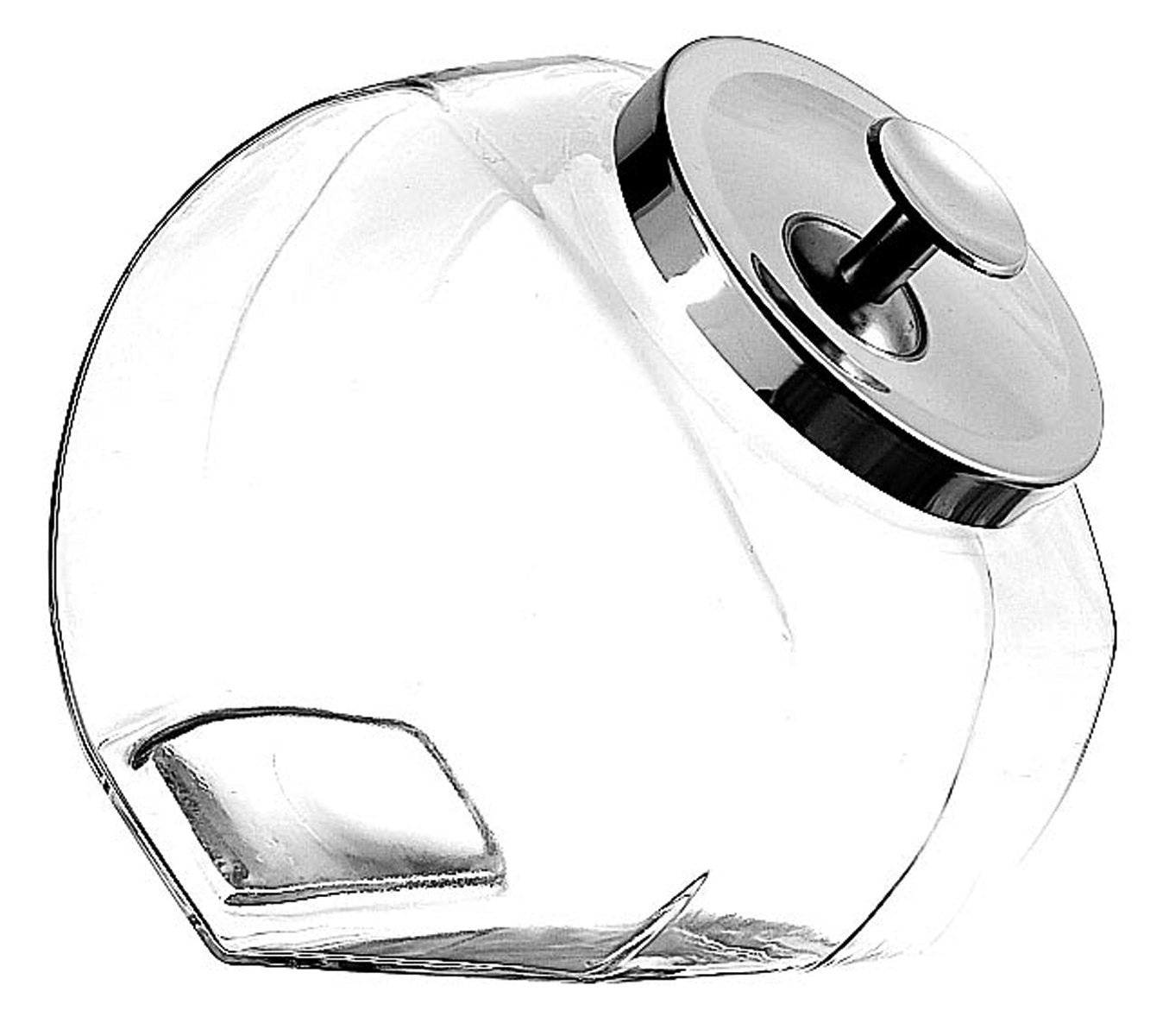 Anchor Hocking 1 Gallon Penny Candy Jars With Chrome Lid, Set Of 4