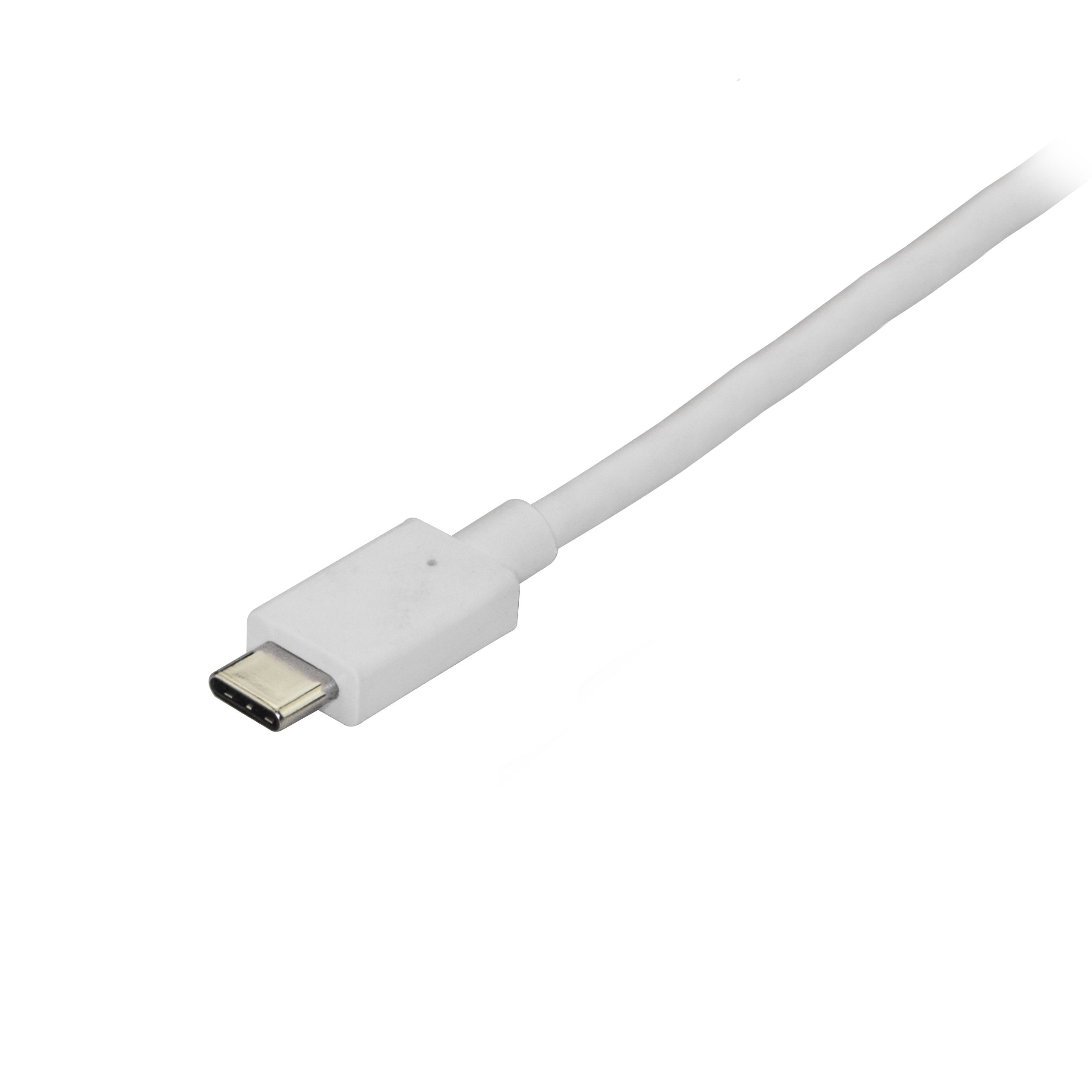 Startech 6 Ft (1.8 M) Usb C To Displayport Cable   Usb Type C To Dp Video Adapter Cable   4K 60Hz   White
