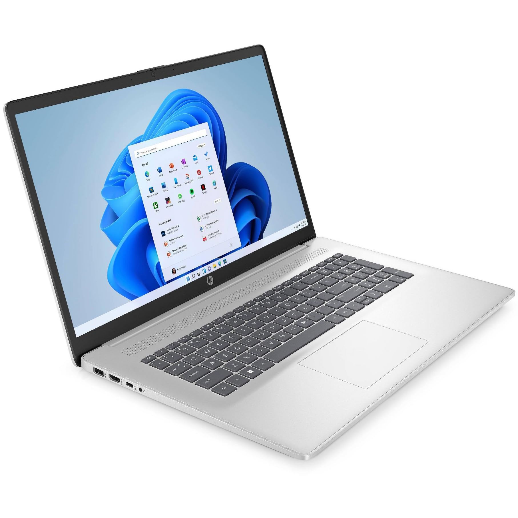 Hp 17 17.3'' Touchscreen Hd+ Business Laptop Computer, Intel Pentium Silver N5030 Up To 3.1Ghz, 16Gb Ddr4 Ram, 1Tb Pcie Ssd, 802