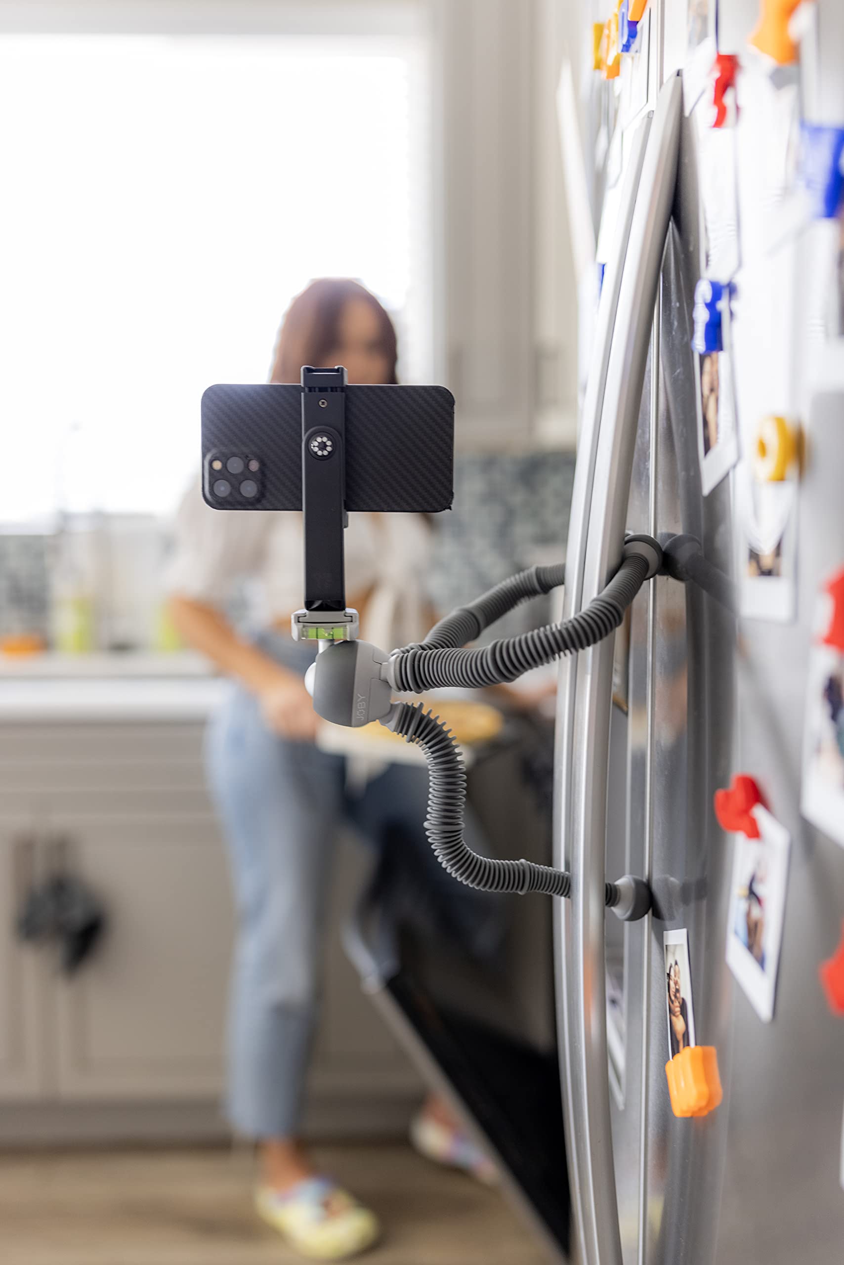 Joby Podzilla Large Flexible Tripod With Ball Head Included, Phone Tripod From The Creators Of Gorillapod, Compatible With Iphon