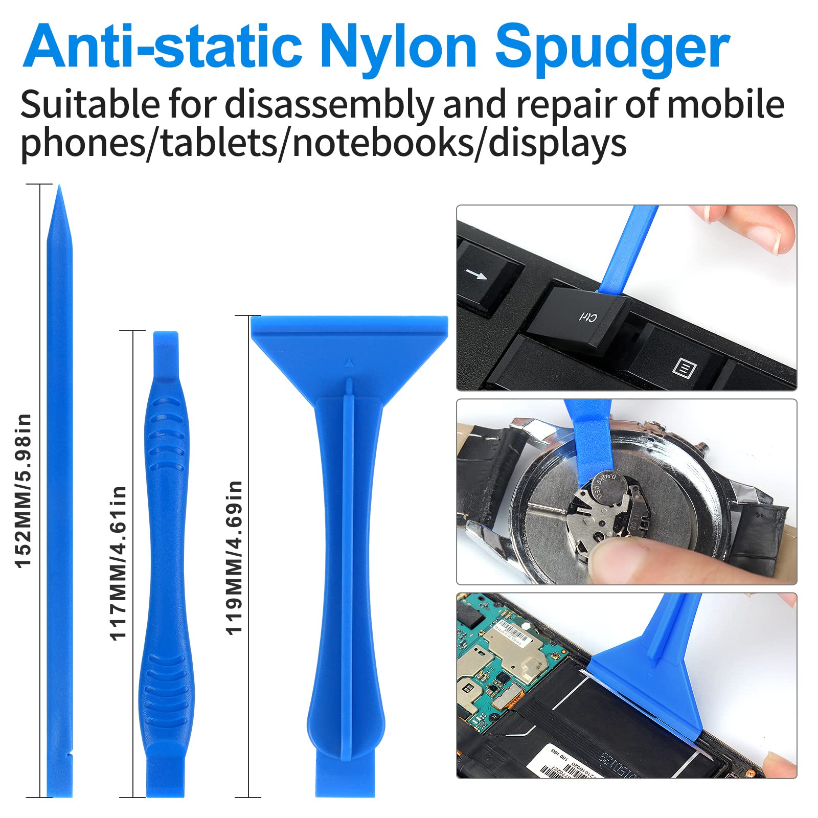 13 Pcs Precision Screwdriver Set Magnetic, Electronics Opening Pry Tools Repair Kit With Lcd Screen Opening Suction Cup Pliers F