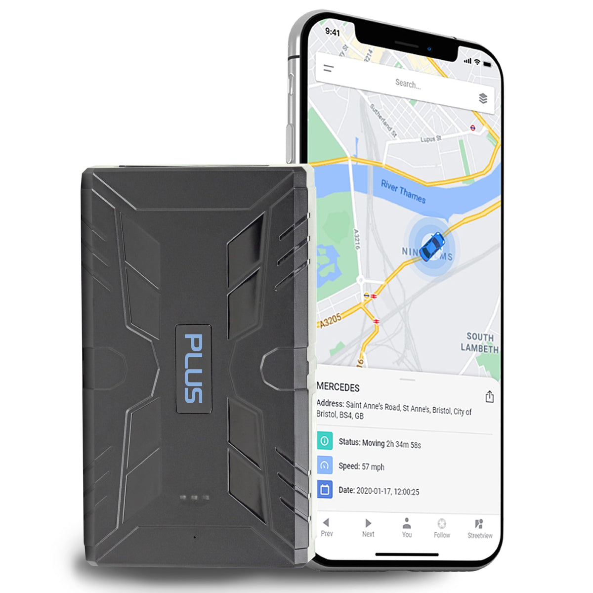 104 Pro 4G Magnetic Gps Tracker   Pay As You Go Portable Vehicle, Car, Truck, Van, Asset, Trailer Tracking Device With Up To 90