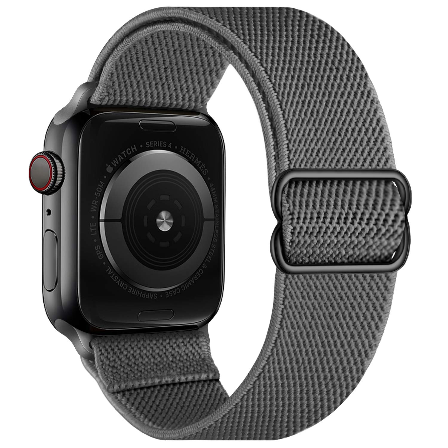 Oxwallen Stretch Solo Loop Band Compatible With Apple Watch 9/8/7/6/5/4/3 Se 2/1 41Mm 40Mm 38Mm, Adjustable Stretchy Elastic Nyl