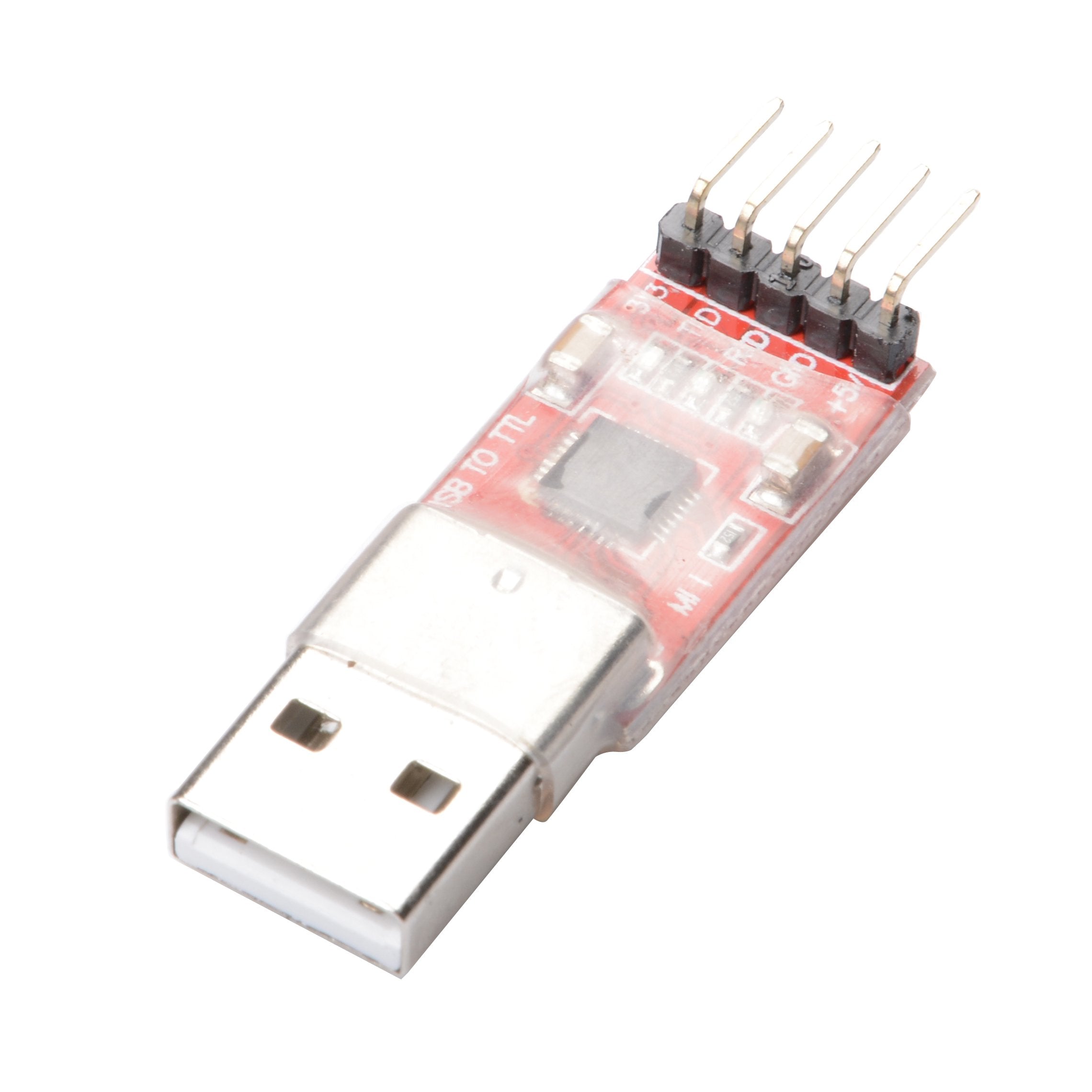 Qunqi Cp2102 Module Stc Download Cable Usb 2.0 To Ttl 5Pin Serial Converter