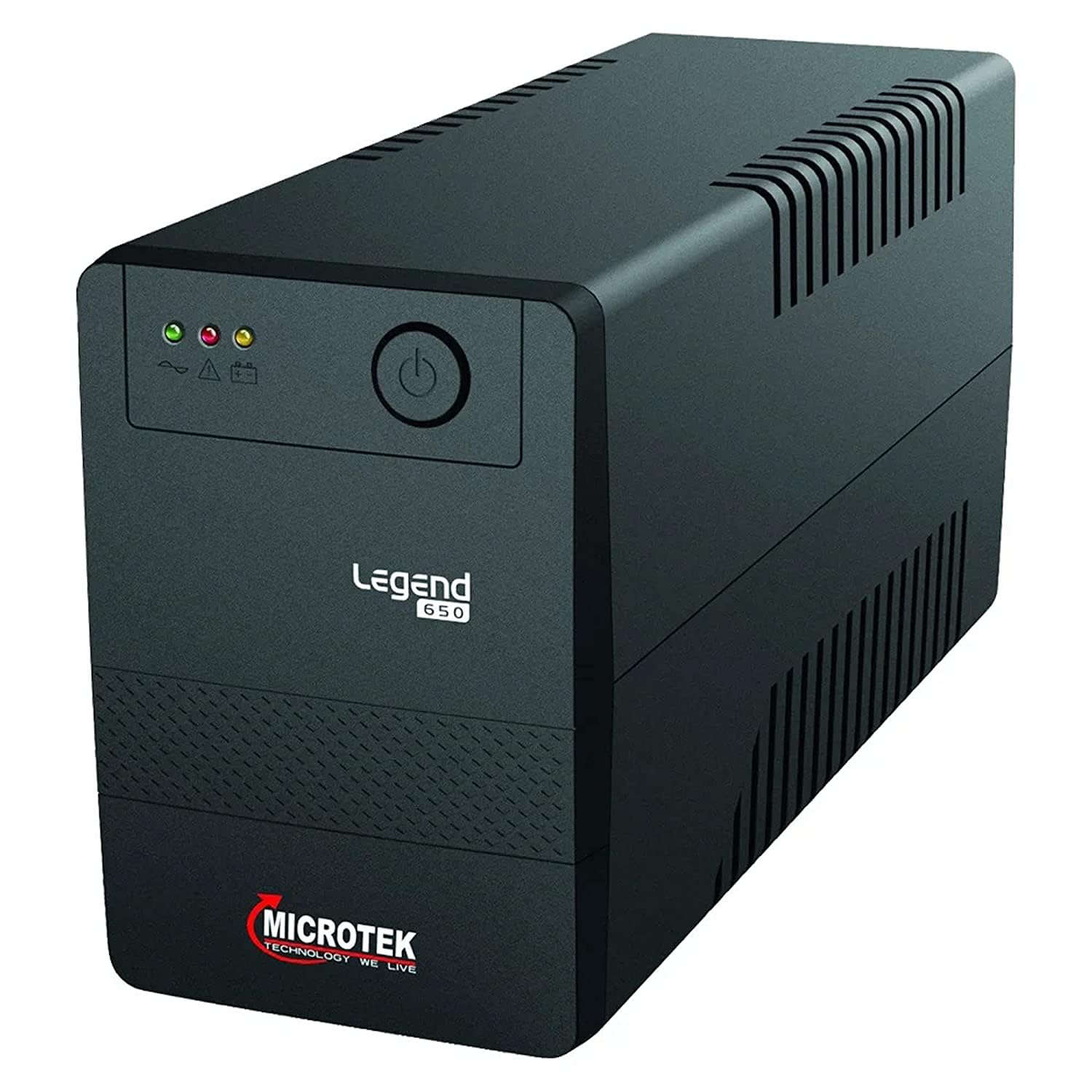Microtek Legend 650 Line Interactive UPS 650VA/360W, Micro Processor Based UPS System, an Ideal Power Backup & Protection for De