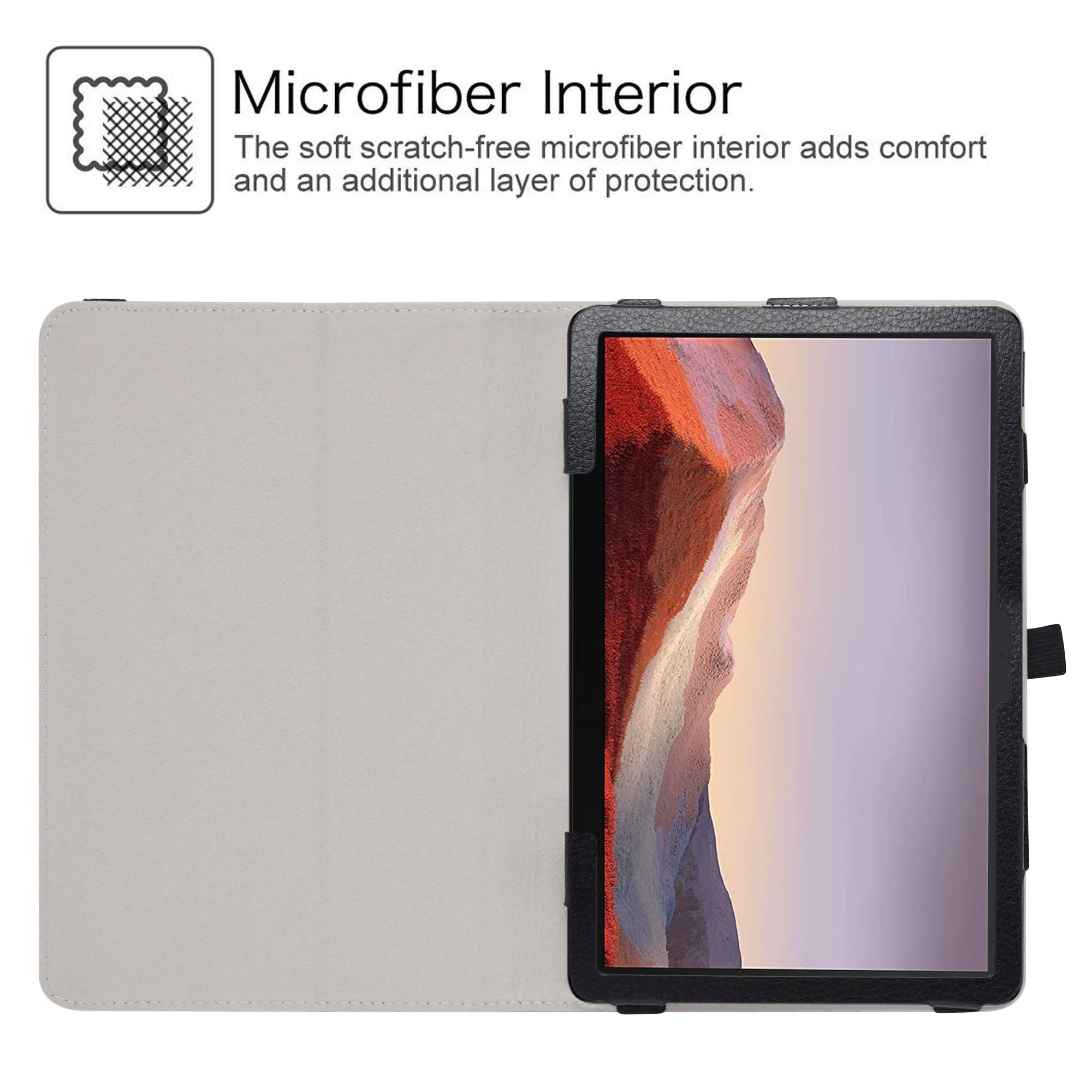 Jrtal Compatible With Tcl Tab Pro 5G Case/Tcl Tabmax 10.4 Case,Premium Pu Leather Slim Stand Cover For 10.36 Tcl Tab Pro 5G Tcl-