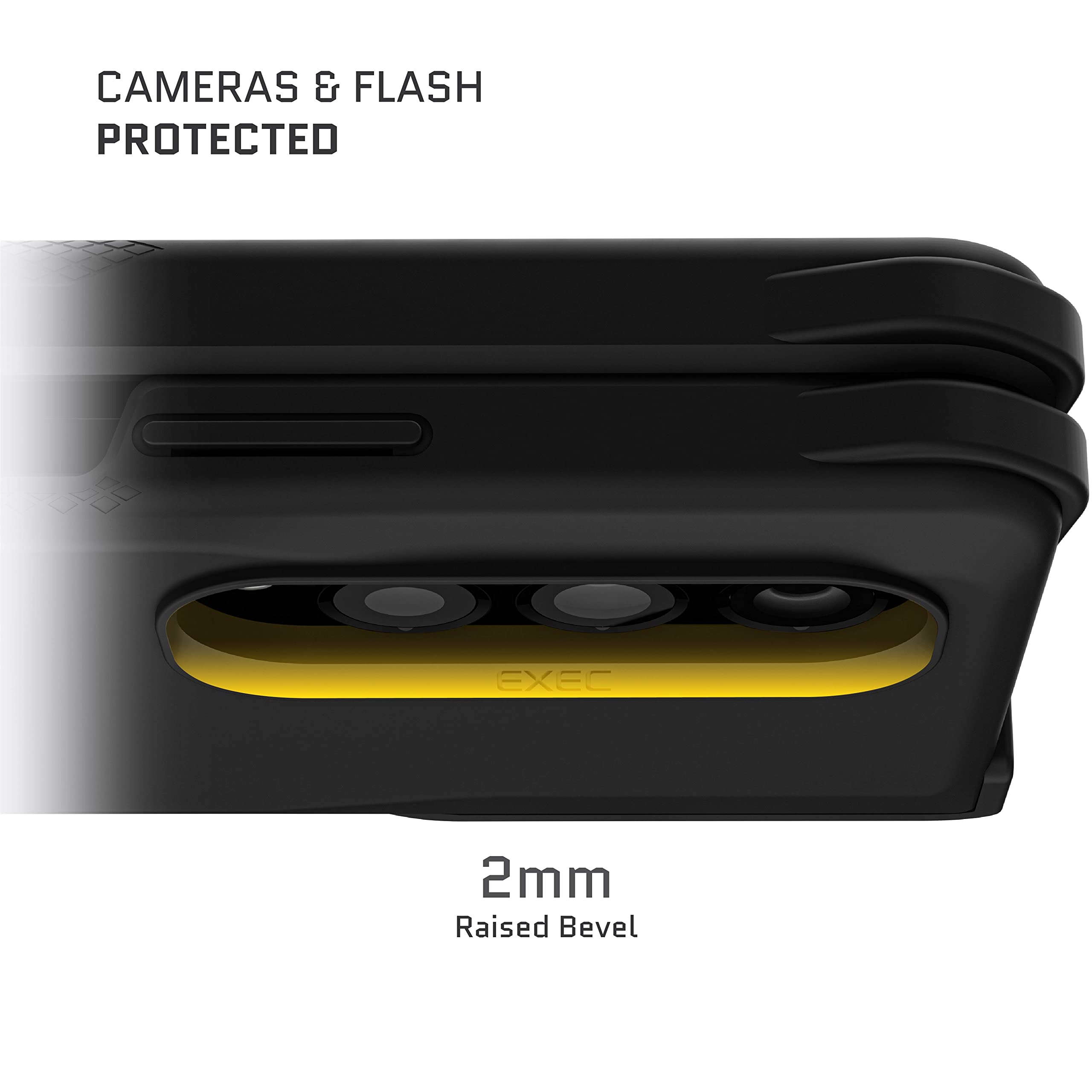 Ghostek Exec Wallet Case For Galaxy Z Fold 4 With Magnetic Credit Card Holder, Hinge Protection, Wireless Charging, 7.6 Screen (