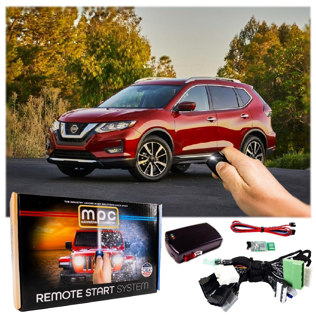 Mpc Factory Remote Activated Remote Start Kit For 2014 2020 Nissan Rogue   Push To Start   Gas   Plugin T Harness   Usa Based Te
