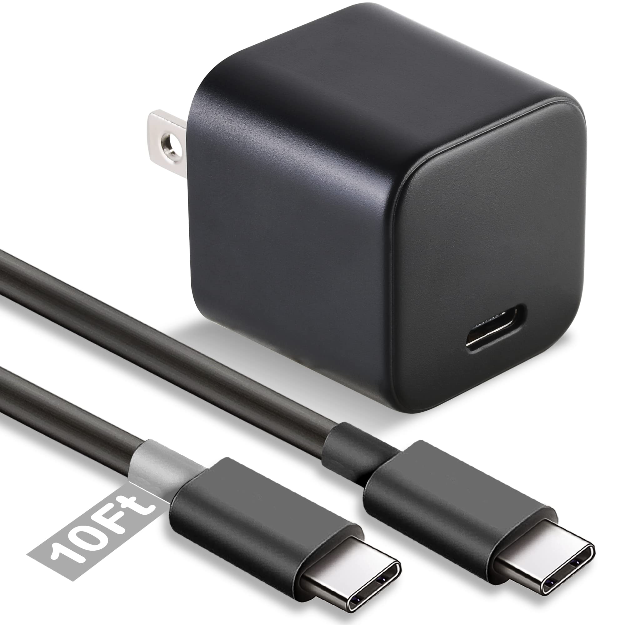 15W Usb C Fast Charger With 10Ft Extra Long 5A Usb C Cable For Kindle Fire Tablets (Designed For Use With Usb C Version Fire Tab