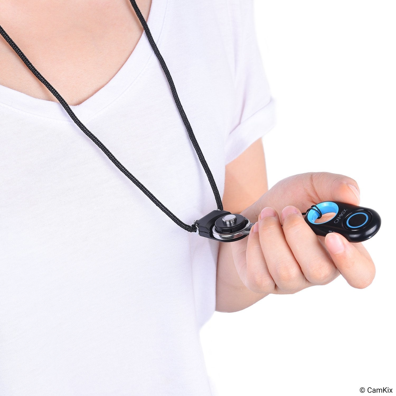 2X Camkix Camera Shutter Remote Control With Bluetooth Wireless Technology   Works Flawlessly With Iphone/Ipad And Android (Blue)