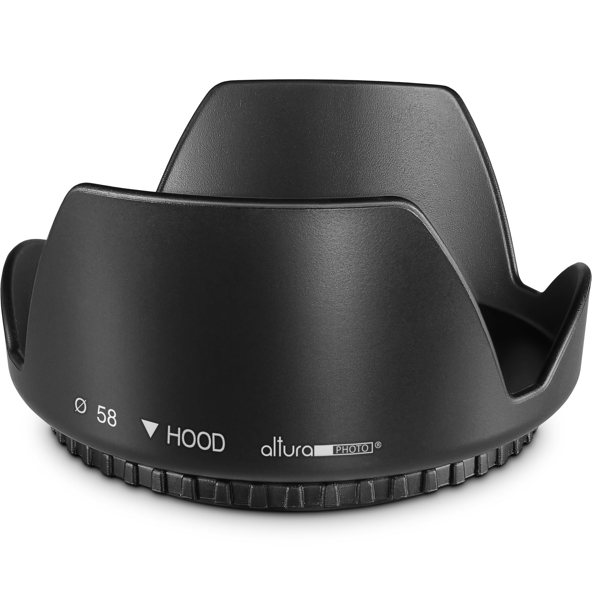 Altura Photo 58Mm Tulip Flower Lens Hood For Canon Eos 77D 80D 90D Rebel T8I T7 T7I T6I T6S T6 Sl2 Sl3 Dslr Cameras With Canon E