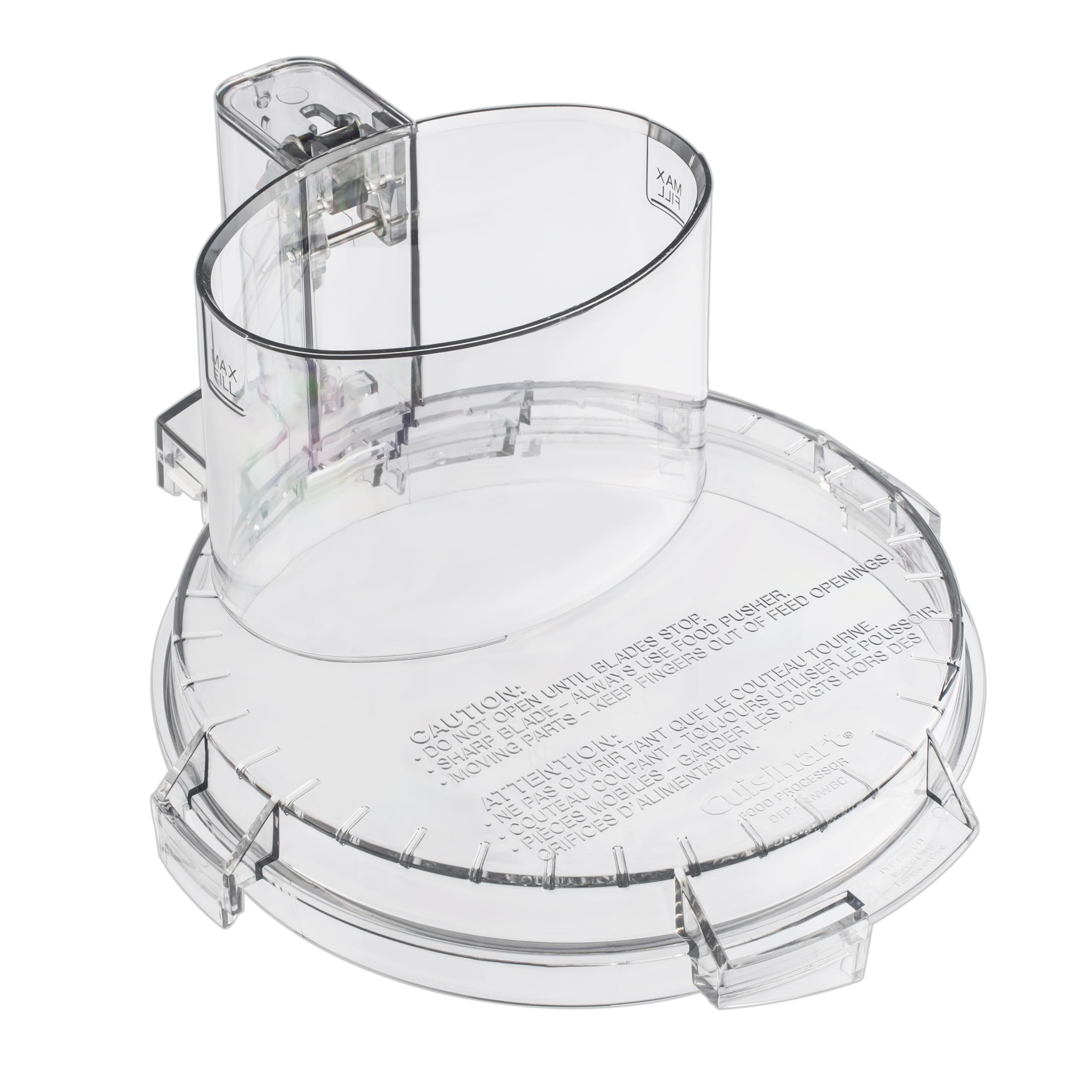 Cuisinart Dfp 14Nwbct1 Replacement Clear Food Processor Work Bowl Cover Tritan Compatible Only With Bowl Dlc 005Agtxt1, Fits Mod