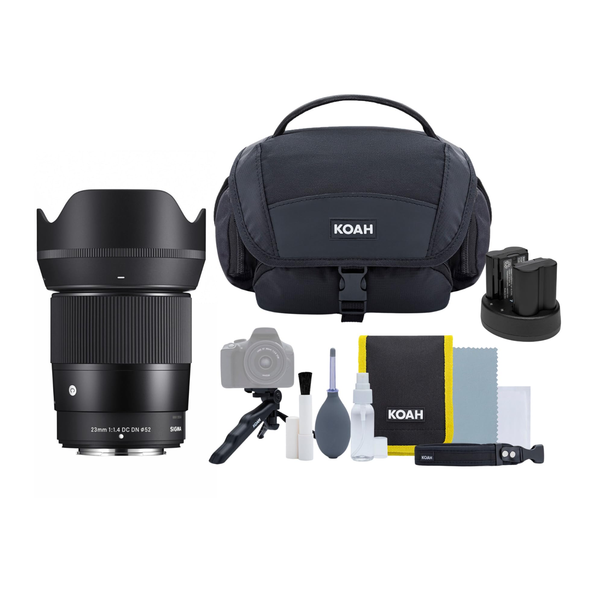 Sigma 23mm F1.4 DC DN Contemporary Mirrorless Lens for Fujifilm X Mount Cameras - Precision Photography and Smooth Focusing Bund