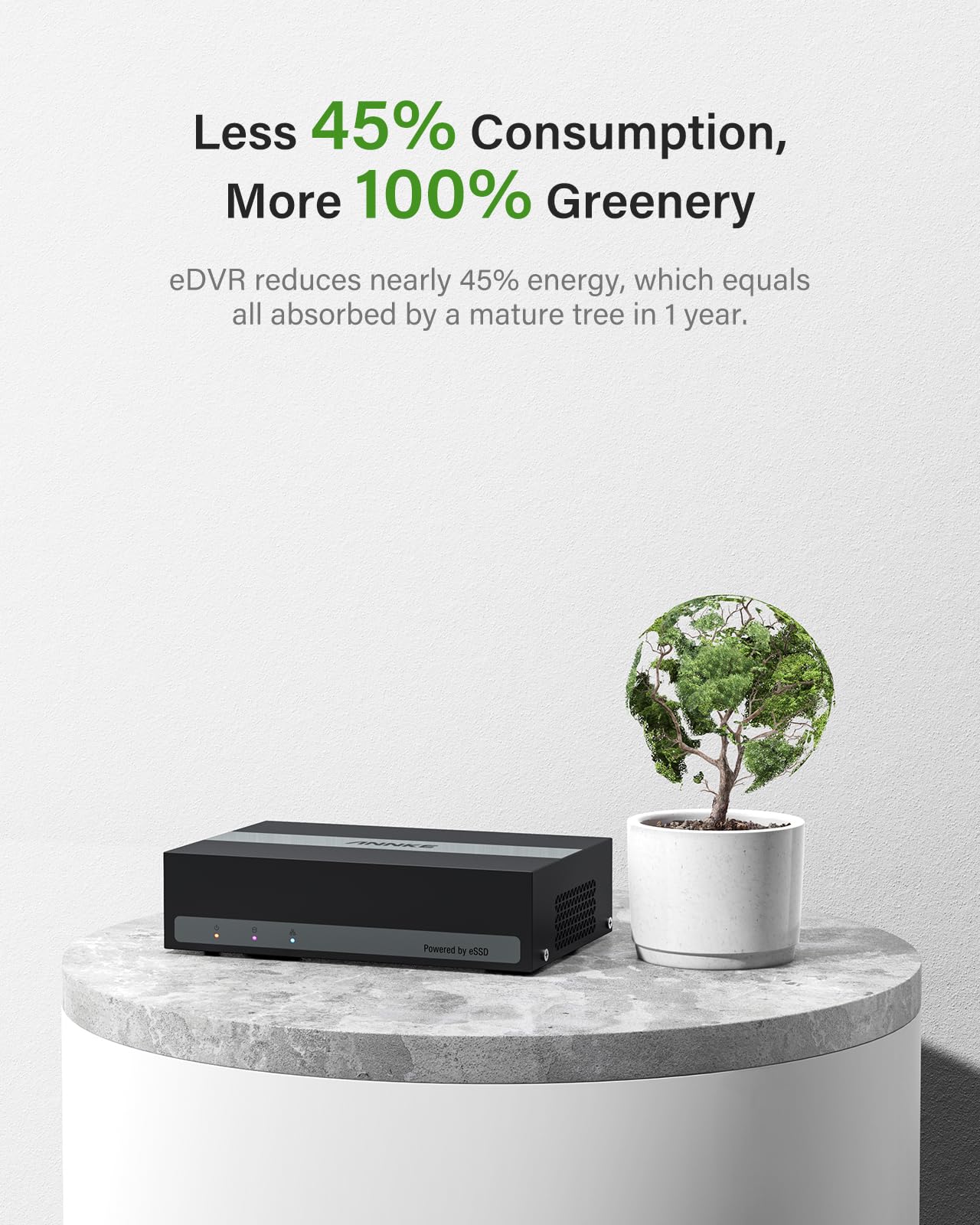 Annke 8 Channel 3K Lite Security Digital Video Recorder With 1Tb Hard Drive, H.265+ Hybrid 5 In 1 Surveillance Dvr, Human & Vehicle Detection, Supports 8Ch Analog And 2 Ip Cameras For 24/7 Home Cctv