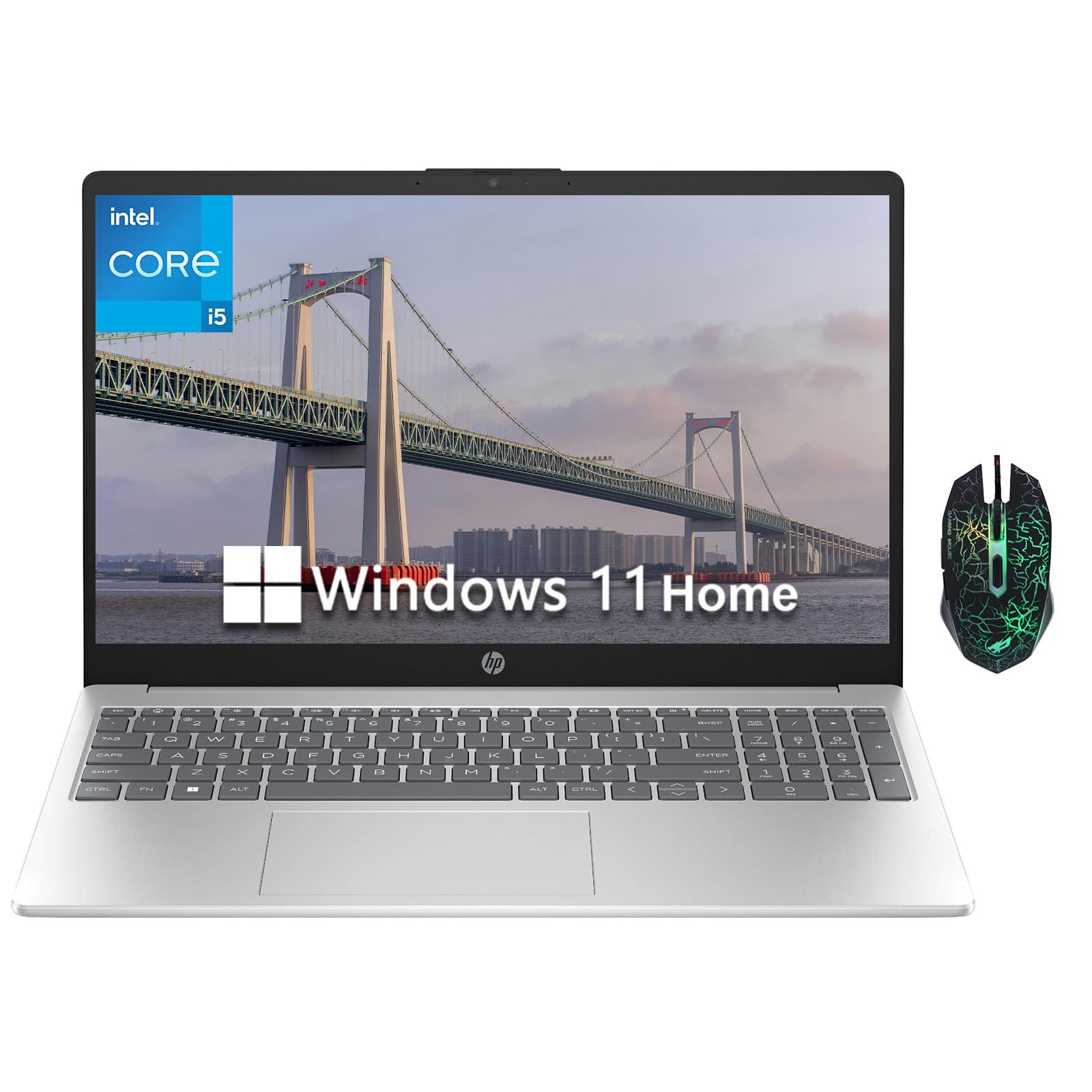 Hp 15.6'' Hd Laptop, 13Th Gen Intel Core I5-1334U Business Laptop, 64Gb Ram, 1Tb Ssd, Iris Xe Graphics, Anti-Glare, Bluetooth, W