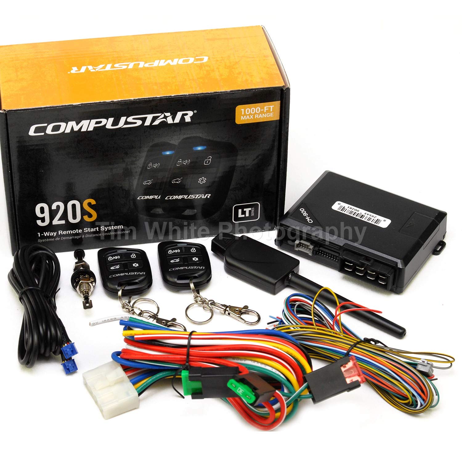 Compustar Cs920 S (920S) 1 Way Remote Start And Keyless Entry System With 1500 Ft Range