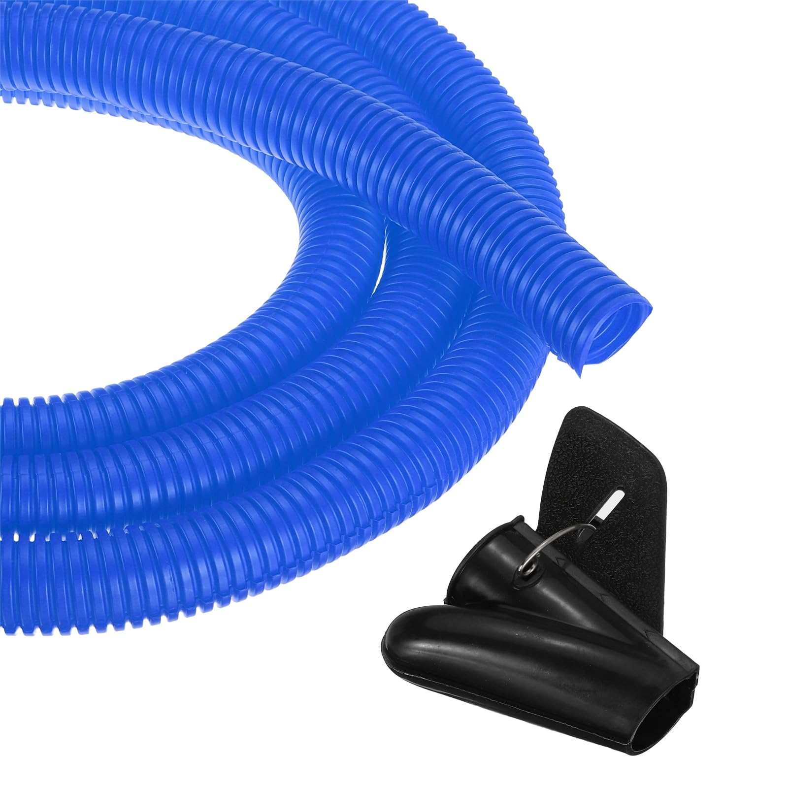 Meccanixity 1 Inch 20Ft Split Wire Loom Tubing, Flexible Cord Protectors With Installation Tool Cable Management Sleeve Conduits