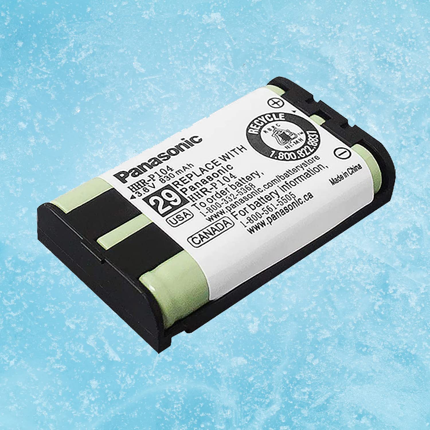 Triangle Power 2Pack Cordless Phone Hhr P104 3.6V 830Mah Battery Ni Mh Aaa Rechargeable Battery For Panasonic Replacement Batter