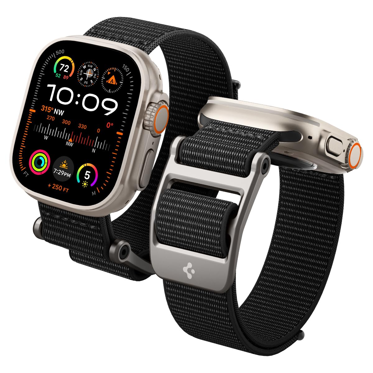 Spigen Durapro Flex Designed For Apple Watch Band For Apple Watch Ultra2Apple Watch Ultra 49Mm, Series 98Se276Se54321 45Mm44Mm42