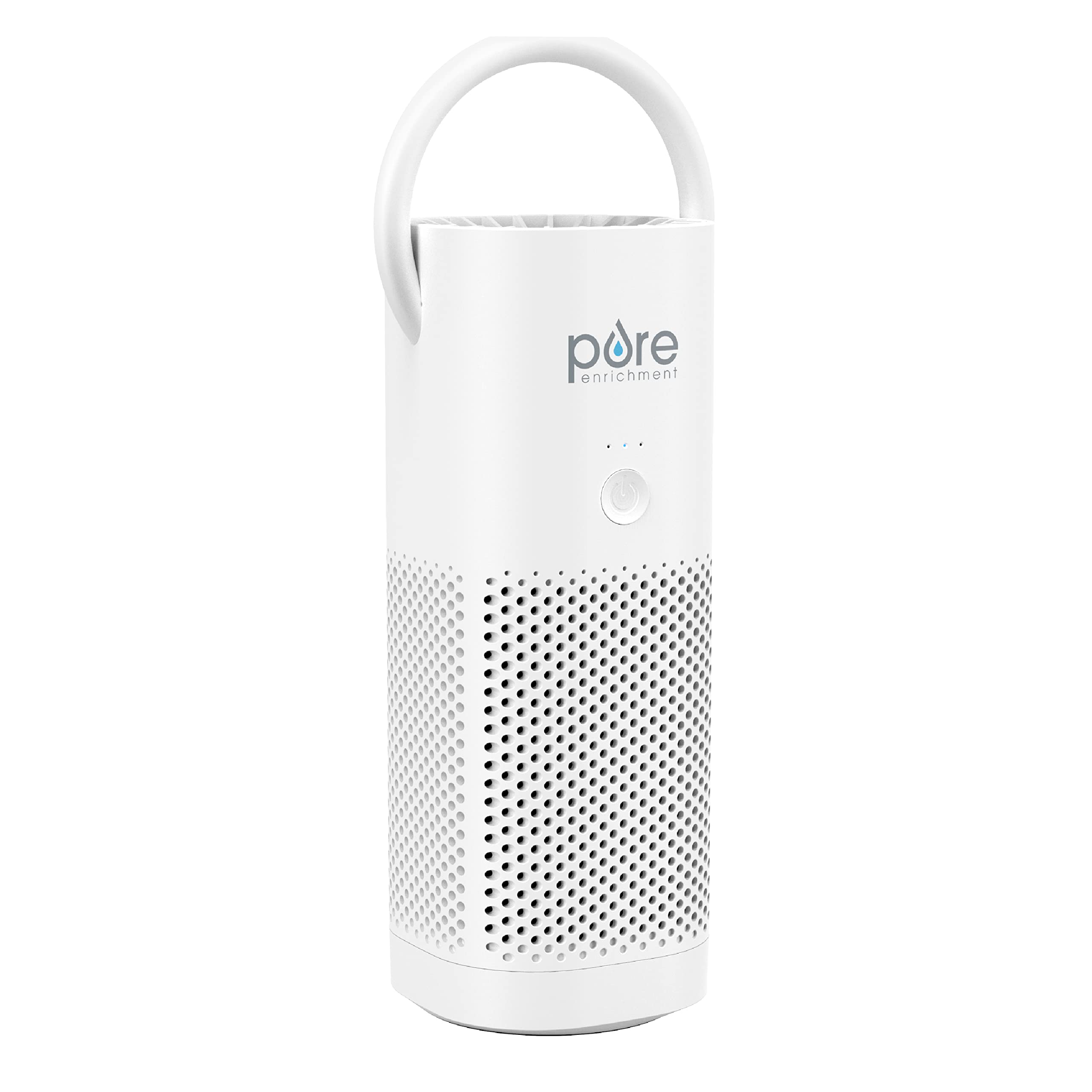 Pure Enrichment Purezone Mini Portable Air Purifier   Cordless True Hepa Filter Cleans Air & Eliminates 99.97% Of Dust, Odors, &