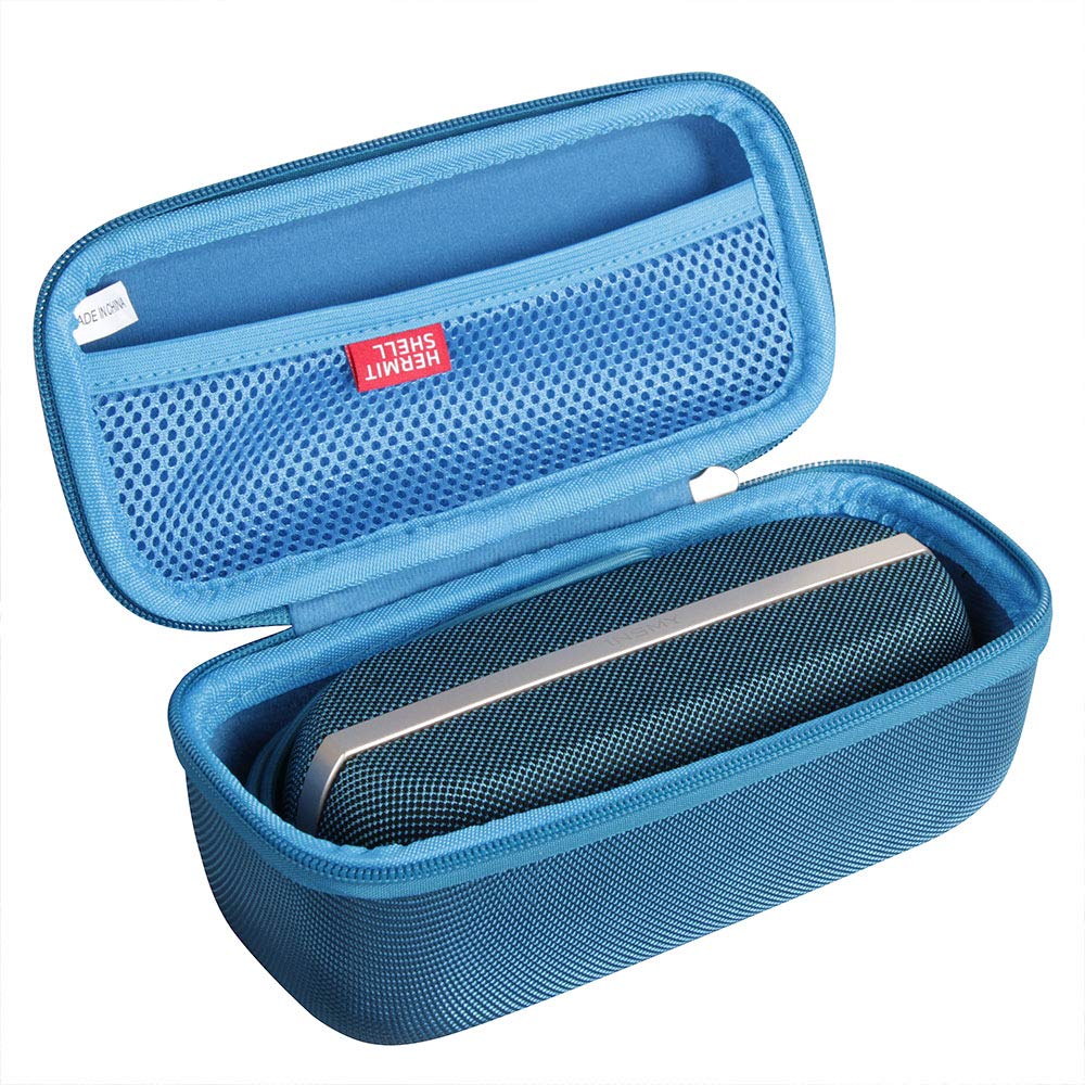 Hermitshell Hard Travel Case For Insmy Ipx7 Waterproof Floating Portable Bluetooth Speakers (Blue)