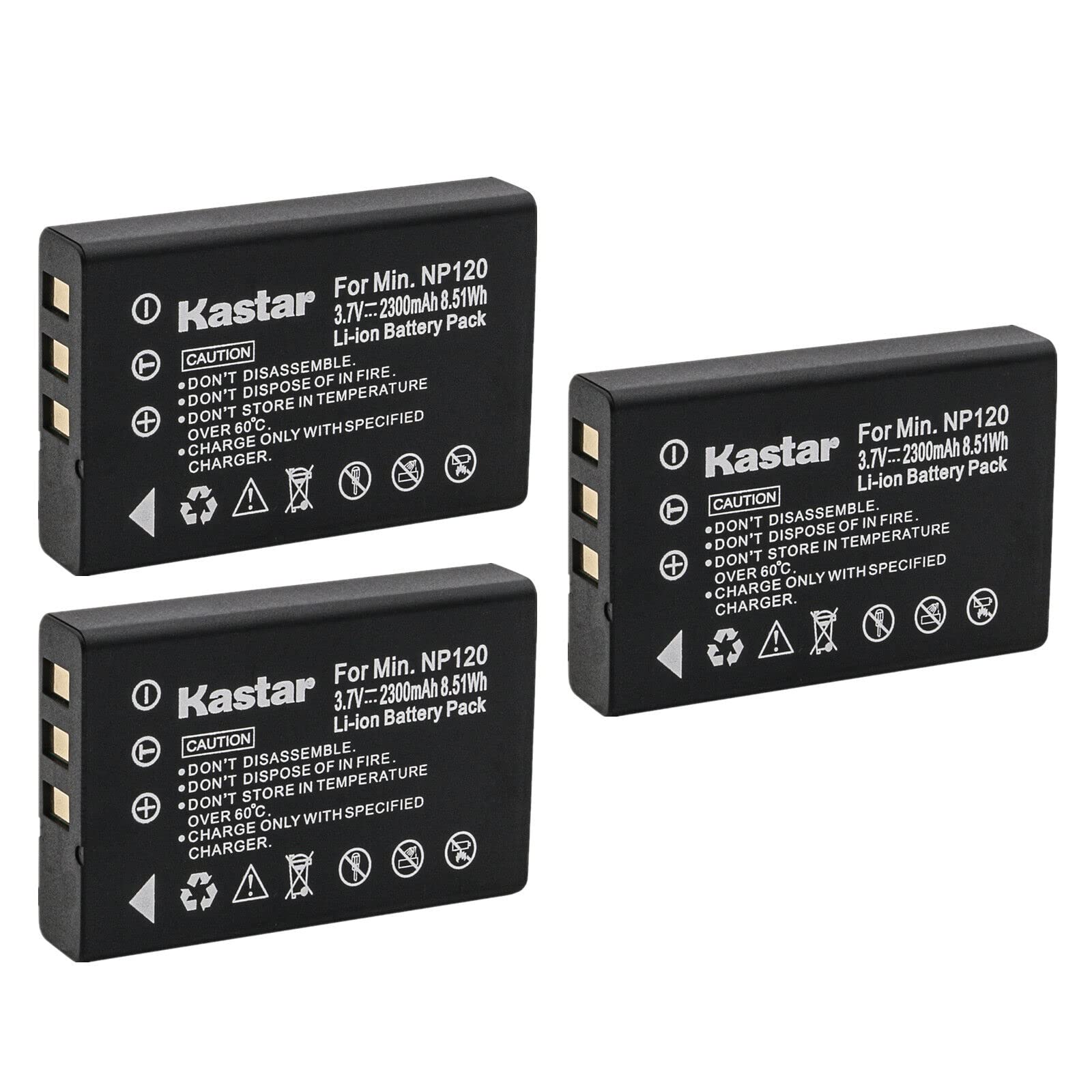 Kastar 3-Pack Battery Replacement for Brother LD0665001 MDS2E AP-1908 Rechargeable Li-ion Battery, Brother DS820W Scanner, Broth