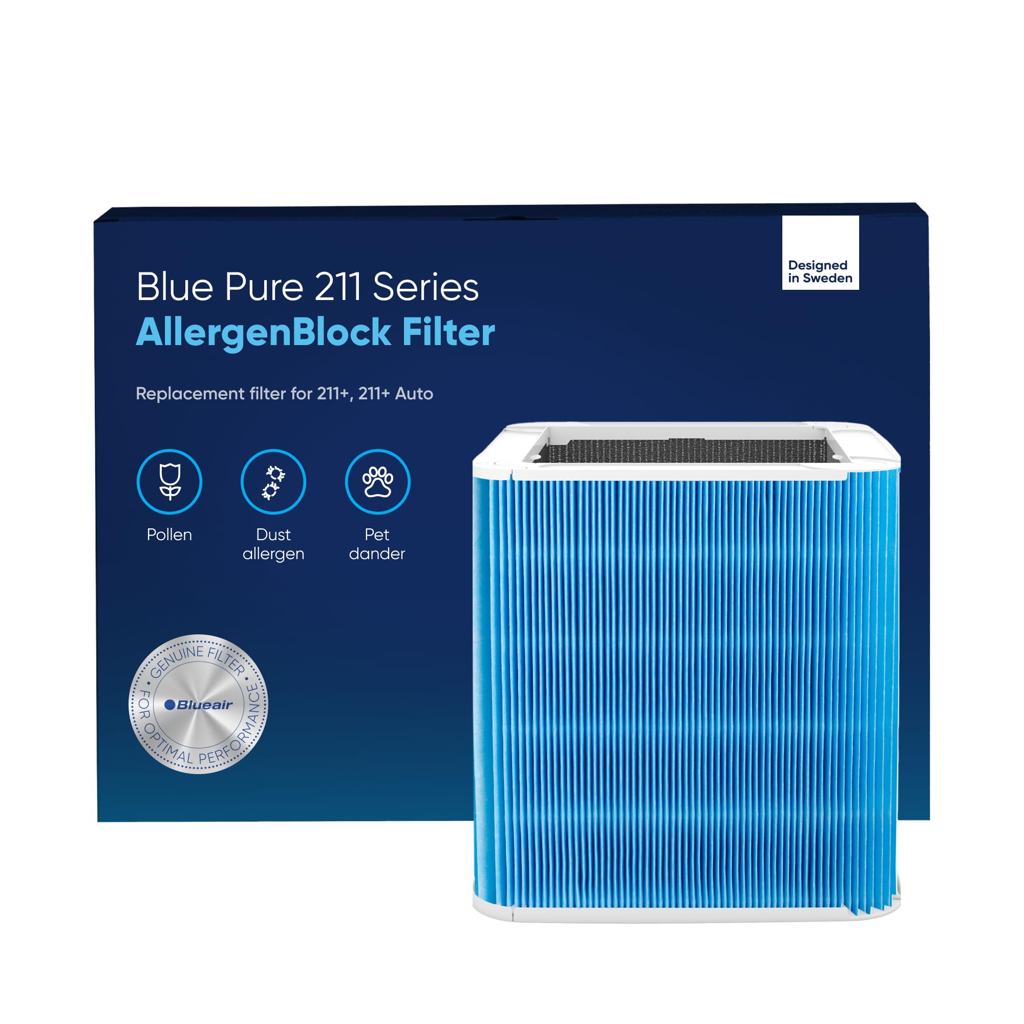 Blueair Blue Pure 211+ Series AllergenBlock Filter