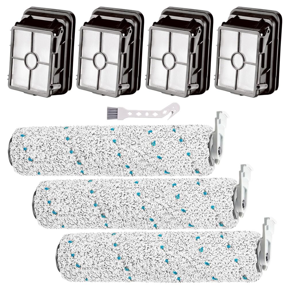 Mixeal Replacements Parts For Bissell Crosswave Cordless Max 2554 2590 2593 2596 Series Vacuum,3 Pack 2787 Multi Surface Brush R