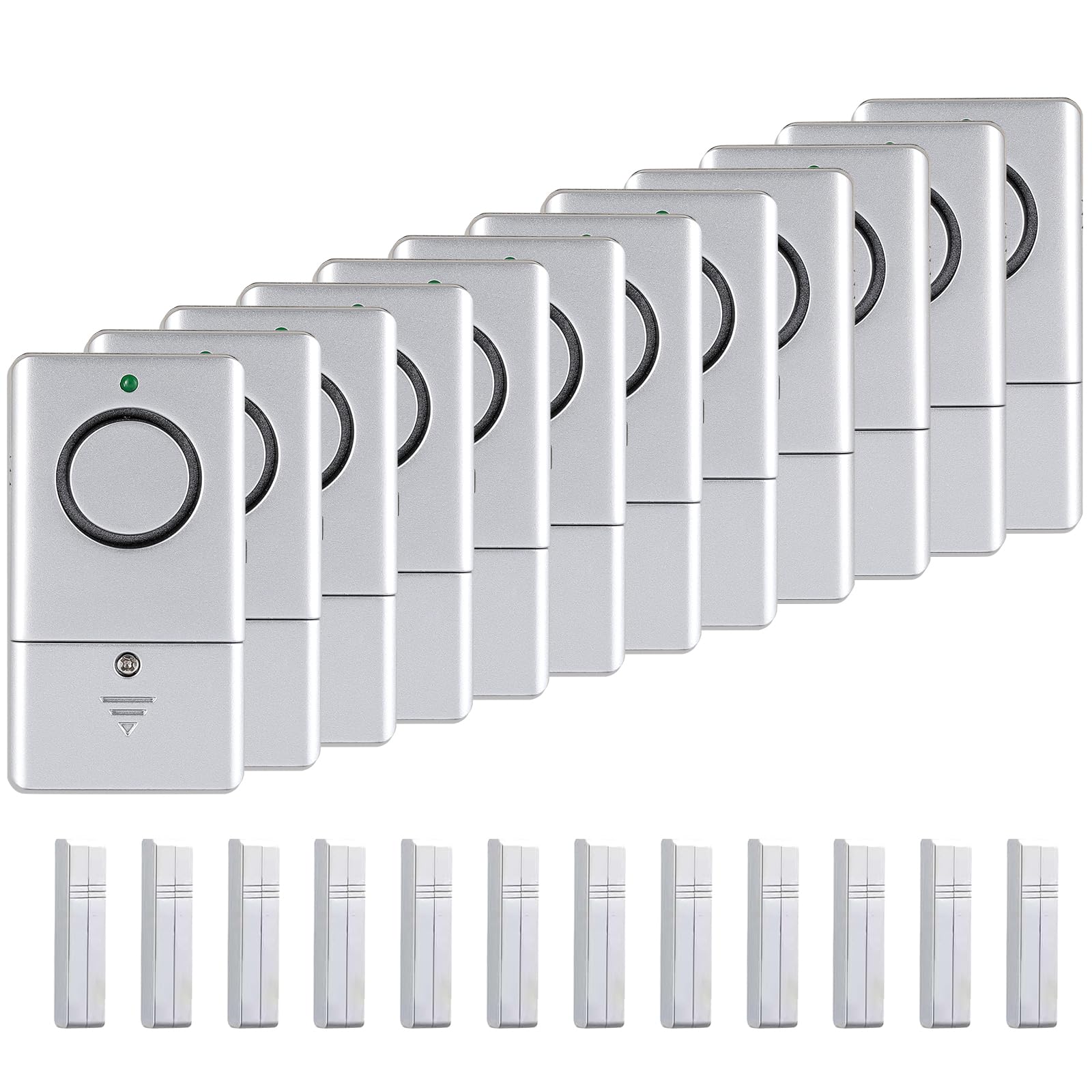 Window Alarm Sensor 12 Pack, Door Alarms For Kids Safety, Alzheimer'S Apartment Alarm, Burglar Door Alarm For Pool, 120 Db Door