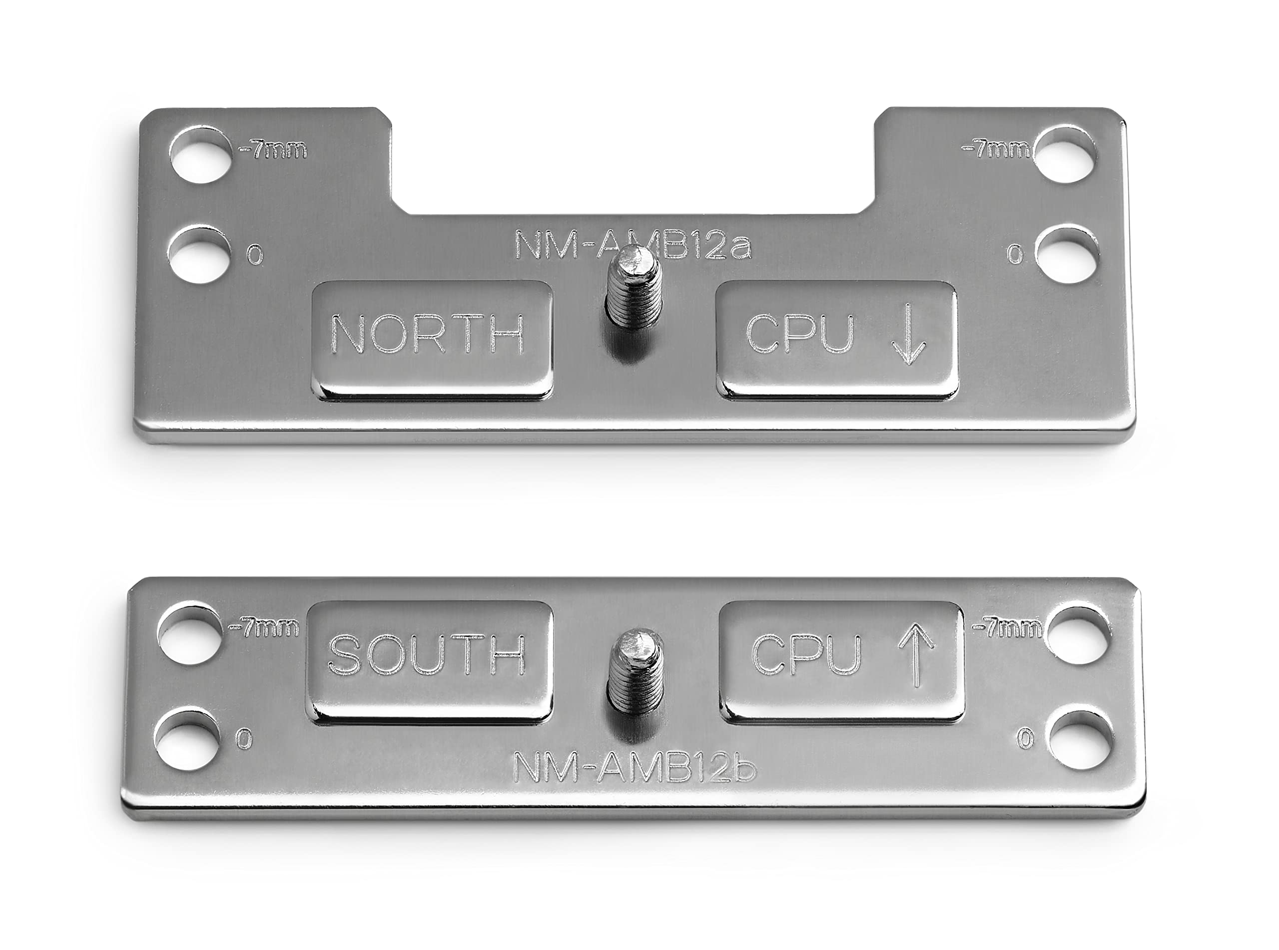 Noctua NM-AMB12, Offset AMD AM5 Mounting Bars for Improved Cooling Performance (Silver)